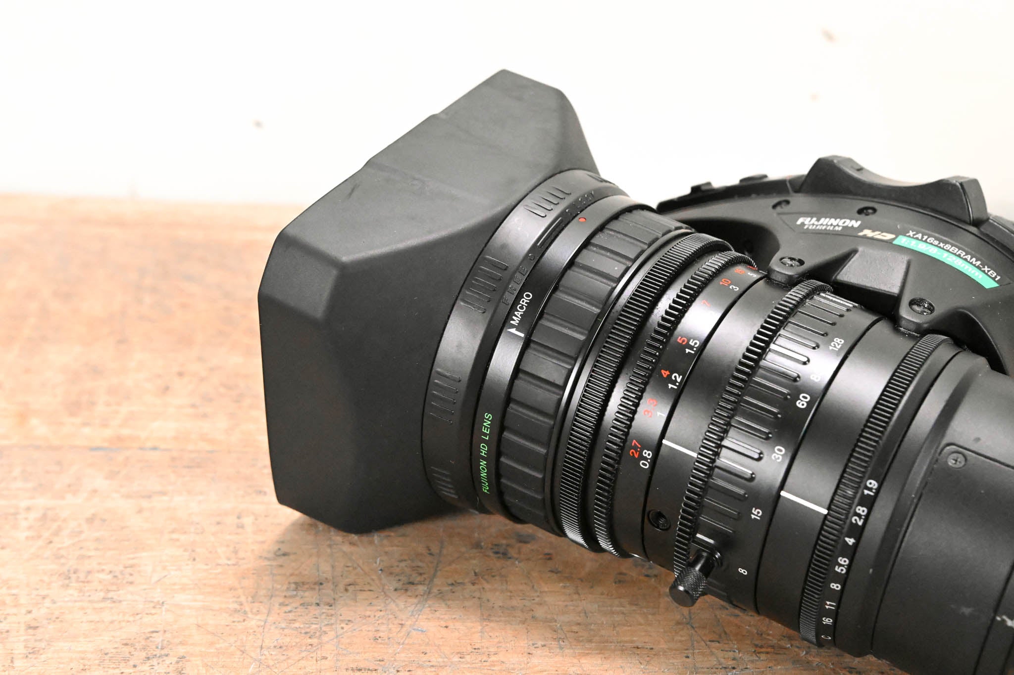 Fujinon XA16sx8BRAM-XB1 2/3" 8.0-128mm Quick Zoom ENG HD Lens