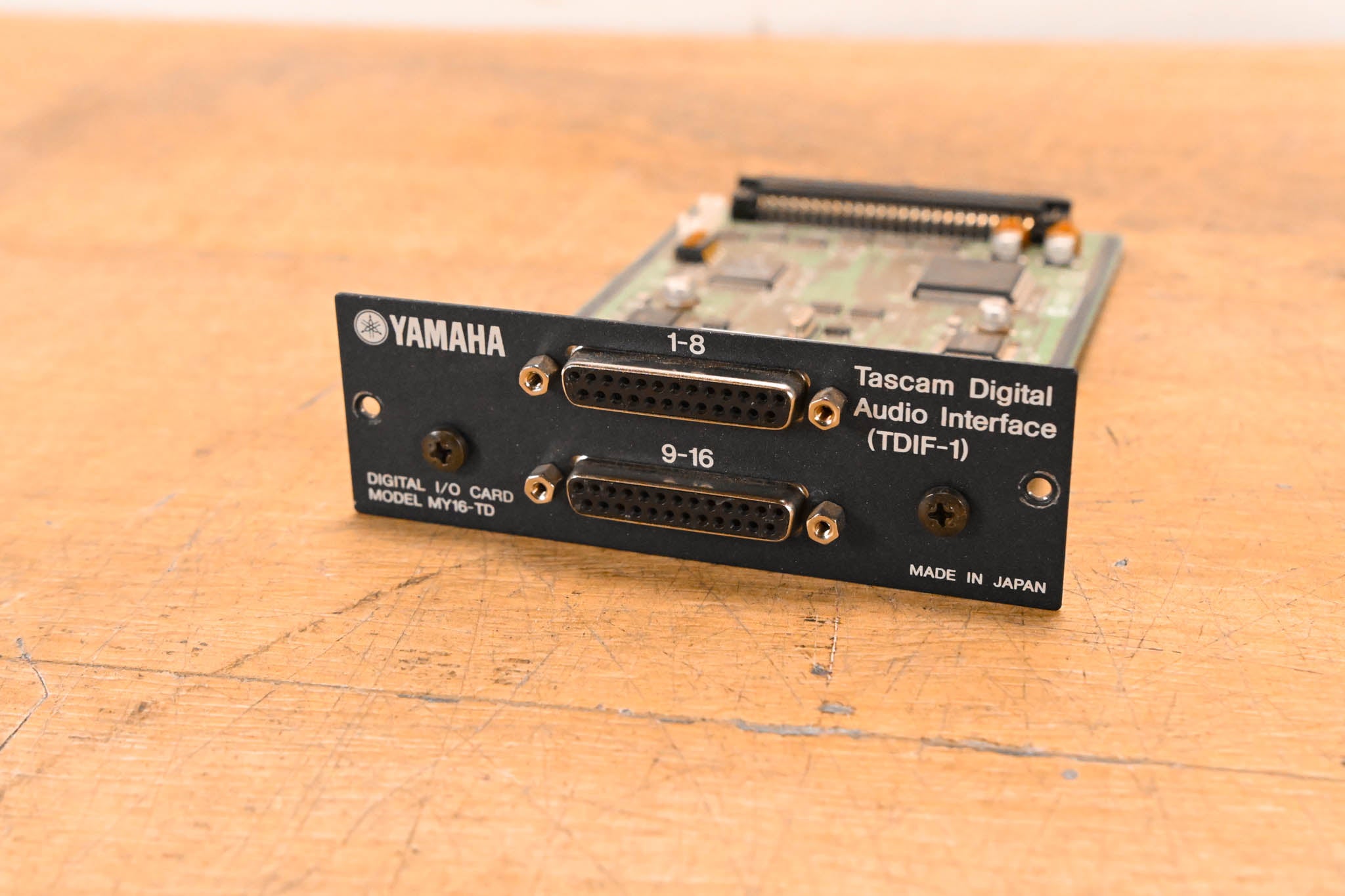 Yamaha MY16-TD TDIF Digital I/O Card for Yamaha Mixers