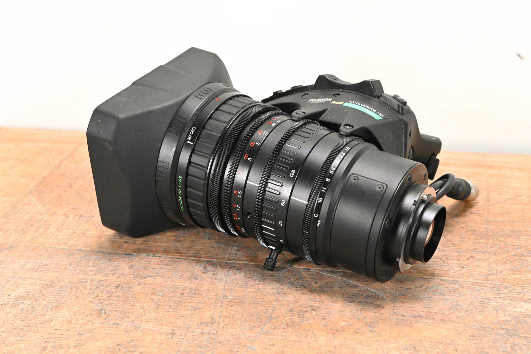 Fujinon XA16sx8BRAM-XB1 2/3" 8.0-128mm Quick Zoom ENG HD Lens