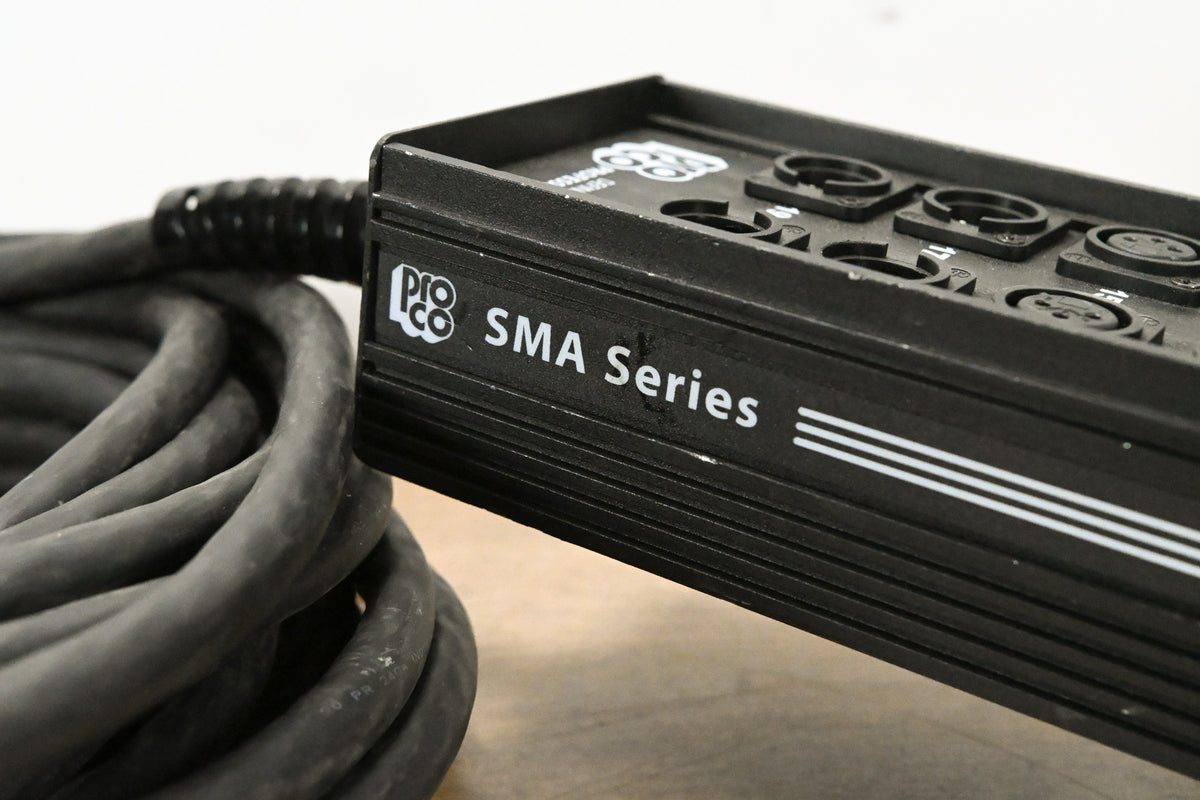 ProCo SMA1604FBX-50 SMA Series 16x4 Stage Snake with XLR Returns - 50 ft