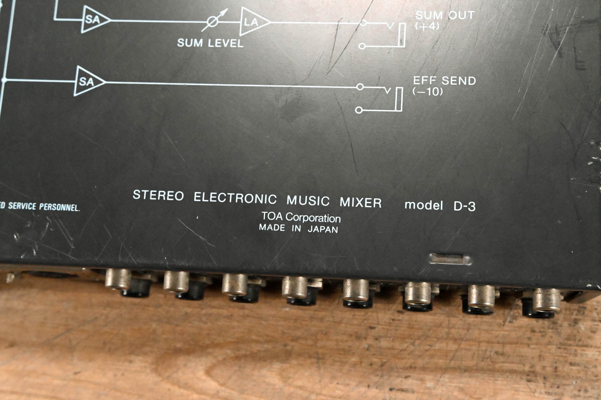 TOA D-3 Stereo Electronic Music Mixer