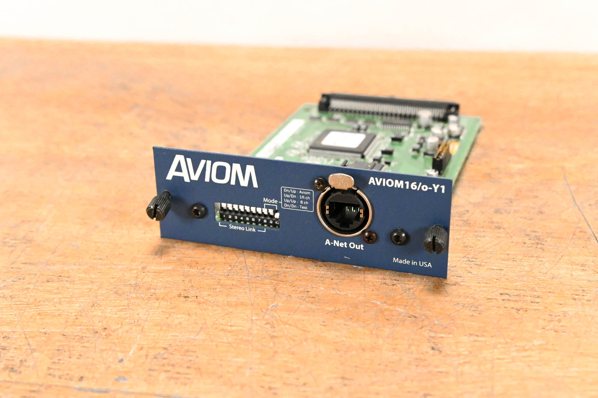 Aviom 16/o-Y1 A-Net Card for Yamaha Digital Products
