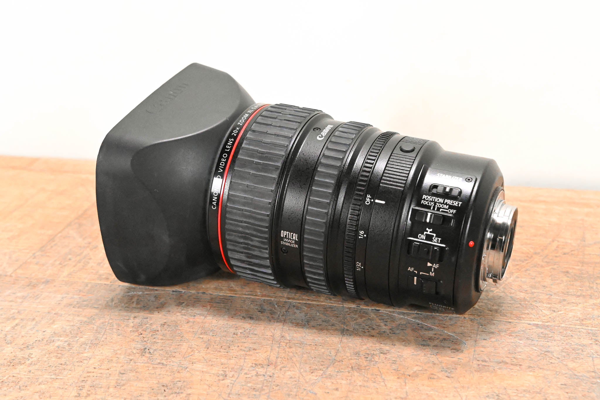 Canon HD Video Lens 20x Zoom XL 5.4-108mm L IS III 1:1.6-3.5