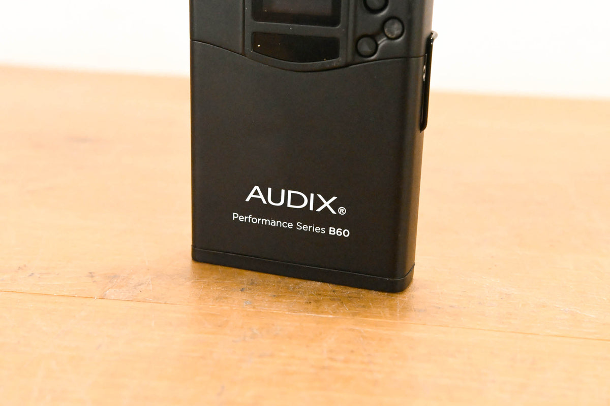Audix R42 Dual Wireless Receiver w/ one B60 Bodypack - A Band (NO PSU)
