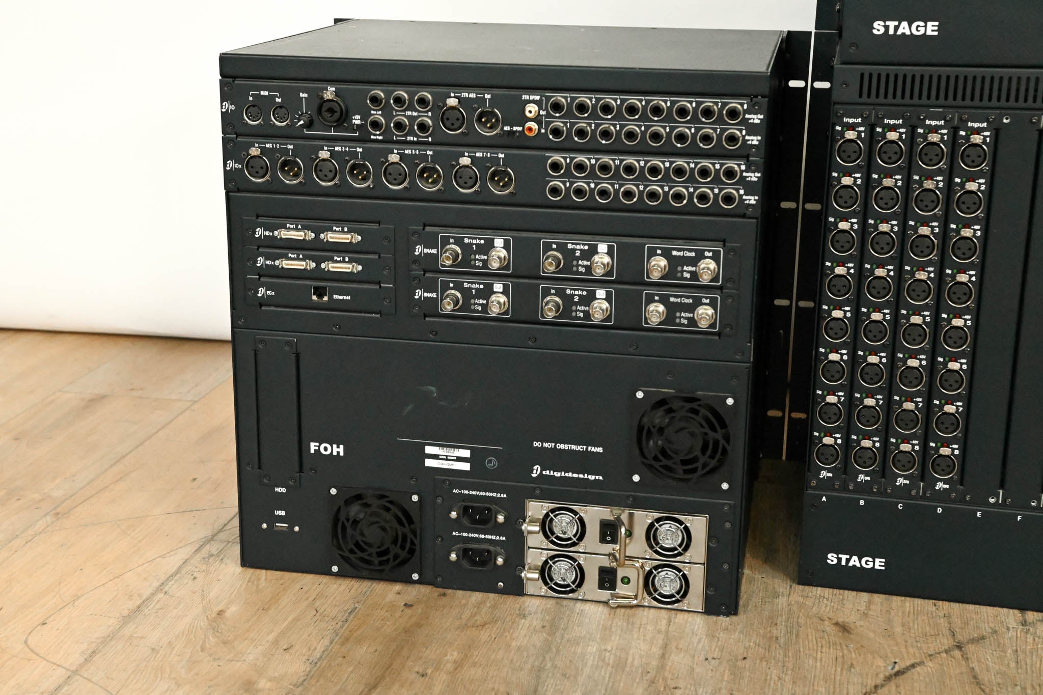 Digidesign D-Show Profile Digital Console w/ FOH Rack & two Stage Racks