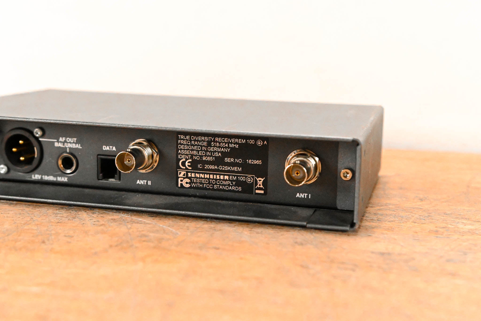 Sennheiser ew 100 G2 Bodypack Wireless System 518-554MHz NO POWER SUPPLY