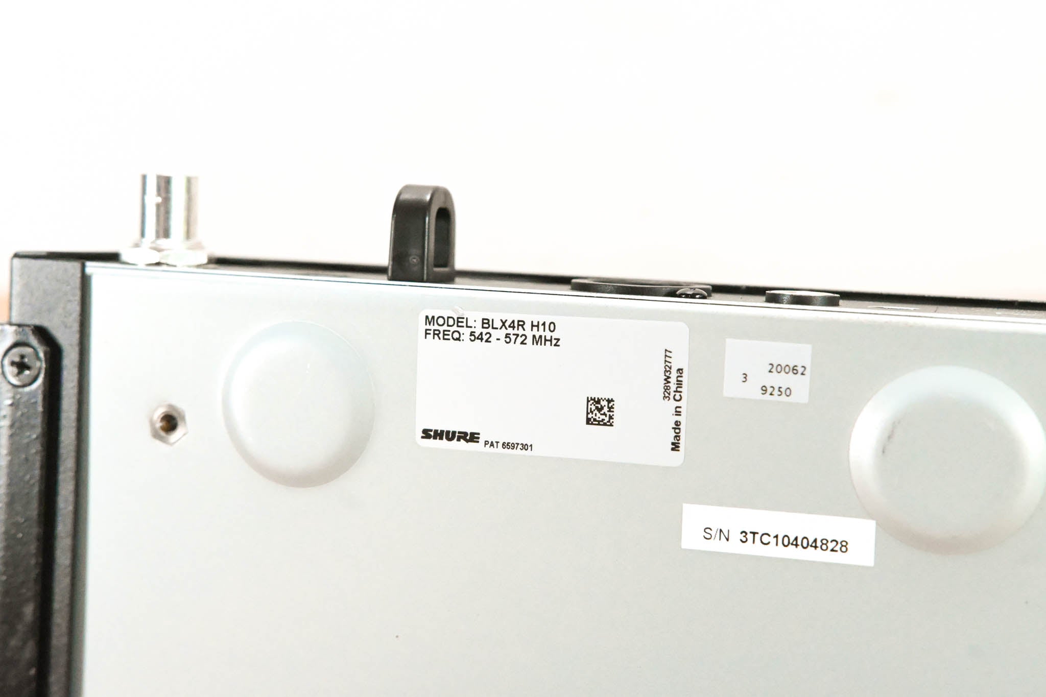 Shure BLX4R Rack-Mountable Wireless Receiver - H10 Band NO POWER SUPPLY