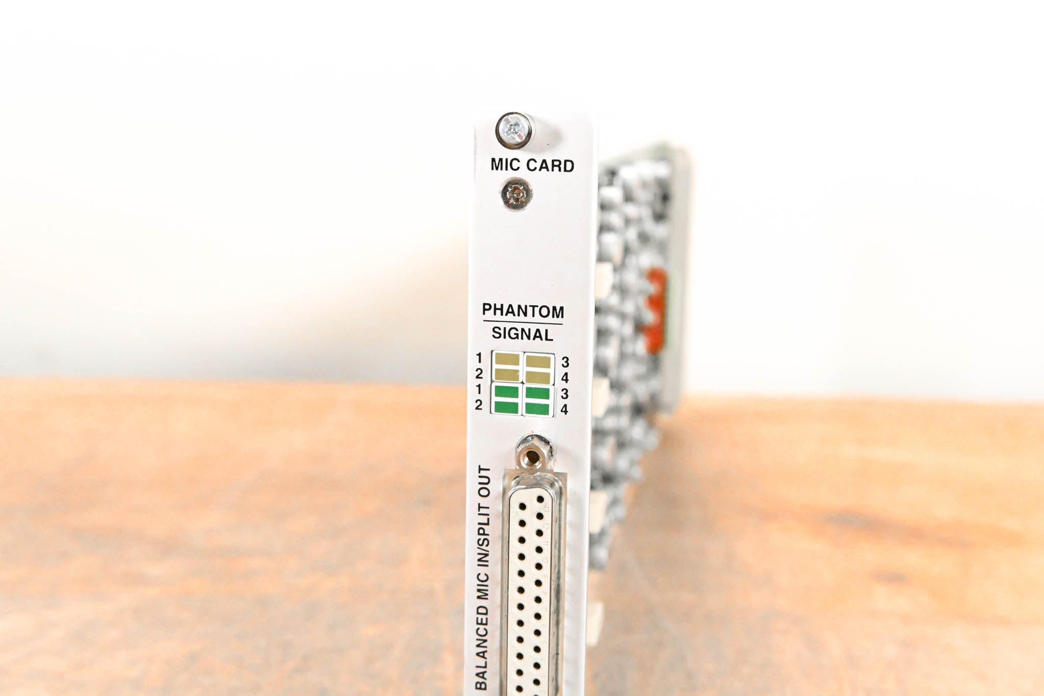 Studer Mic/Line In Card for D21m Modular I/O System