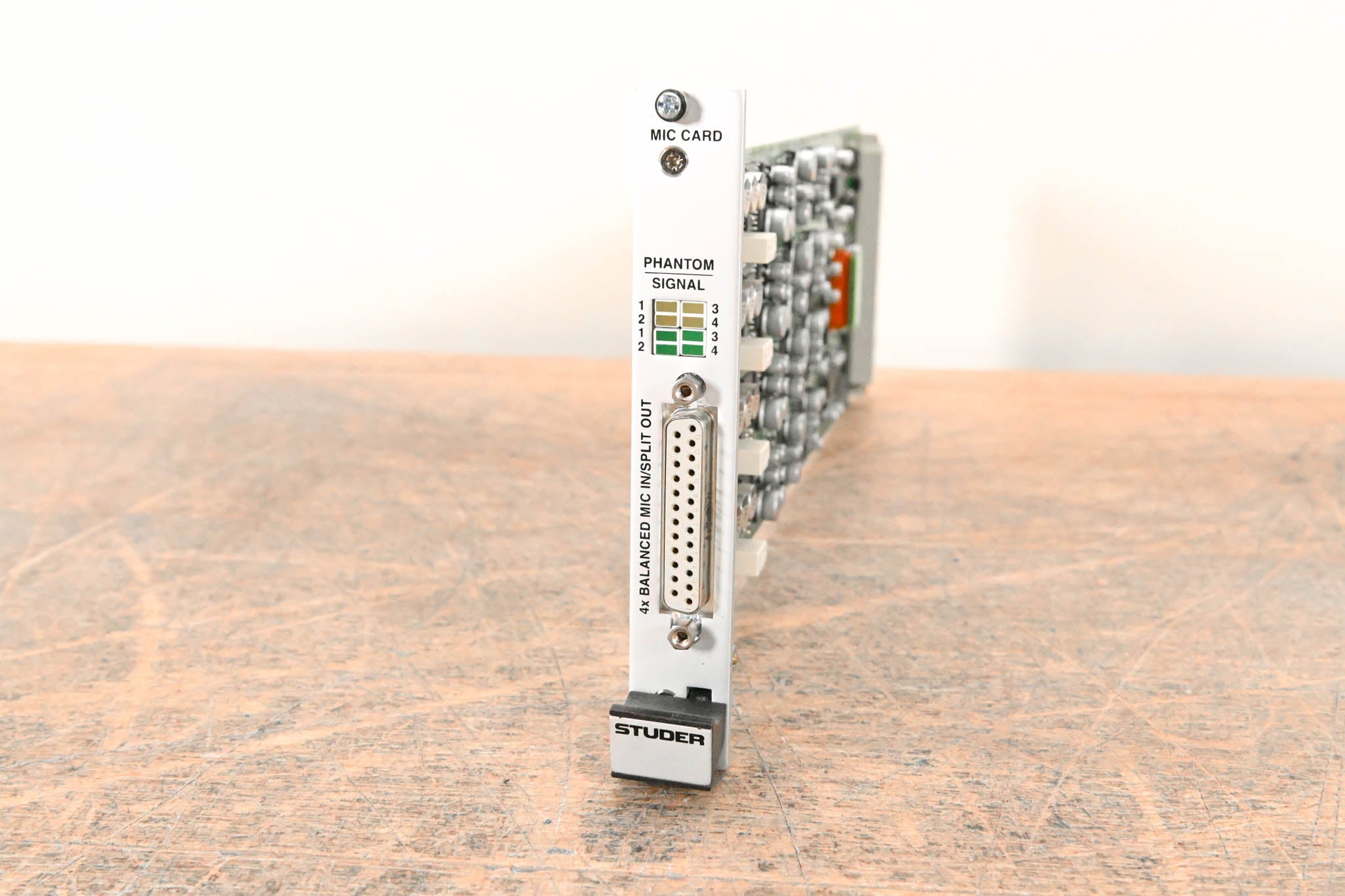 Studer Mic/Line In Card for D21m Modular I/O System