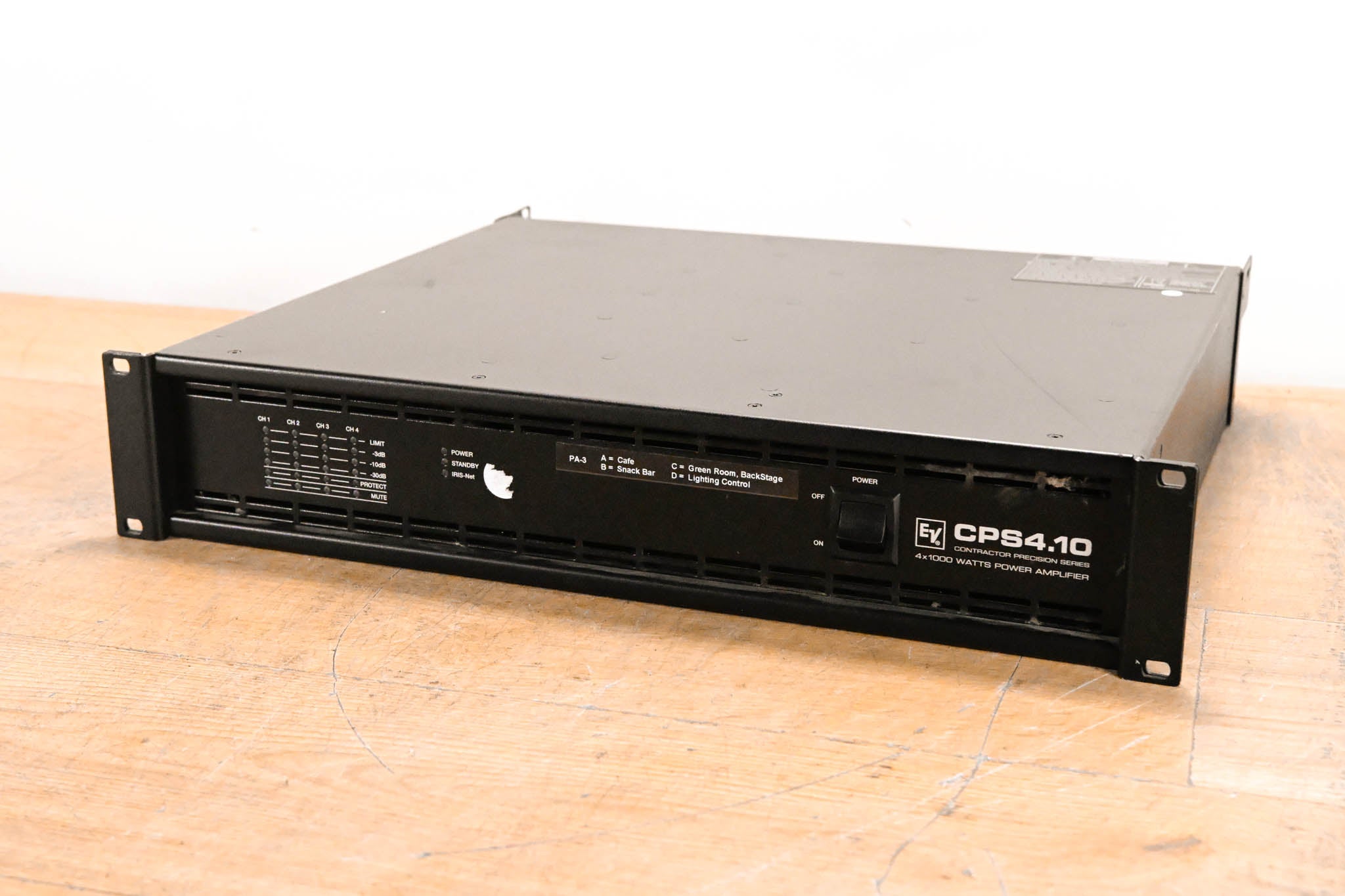 Electro-Voice (EV) CPS4.10 4-Channel 1000W Power Amplifier
