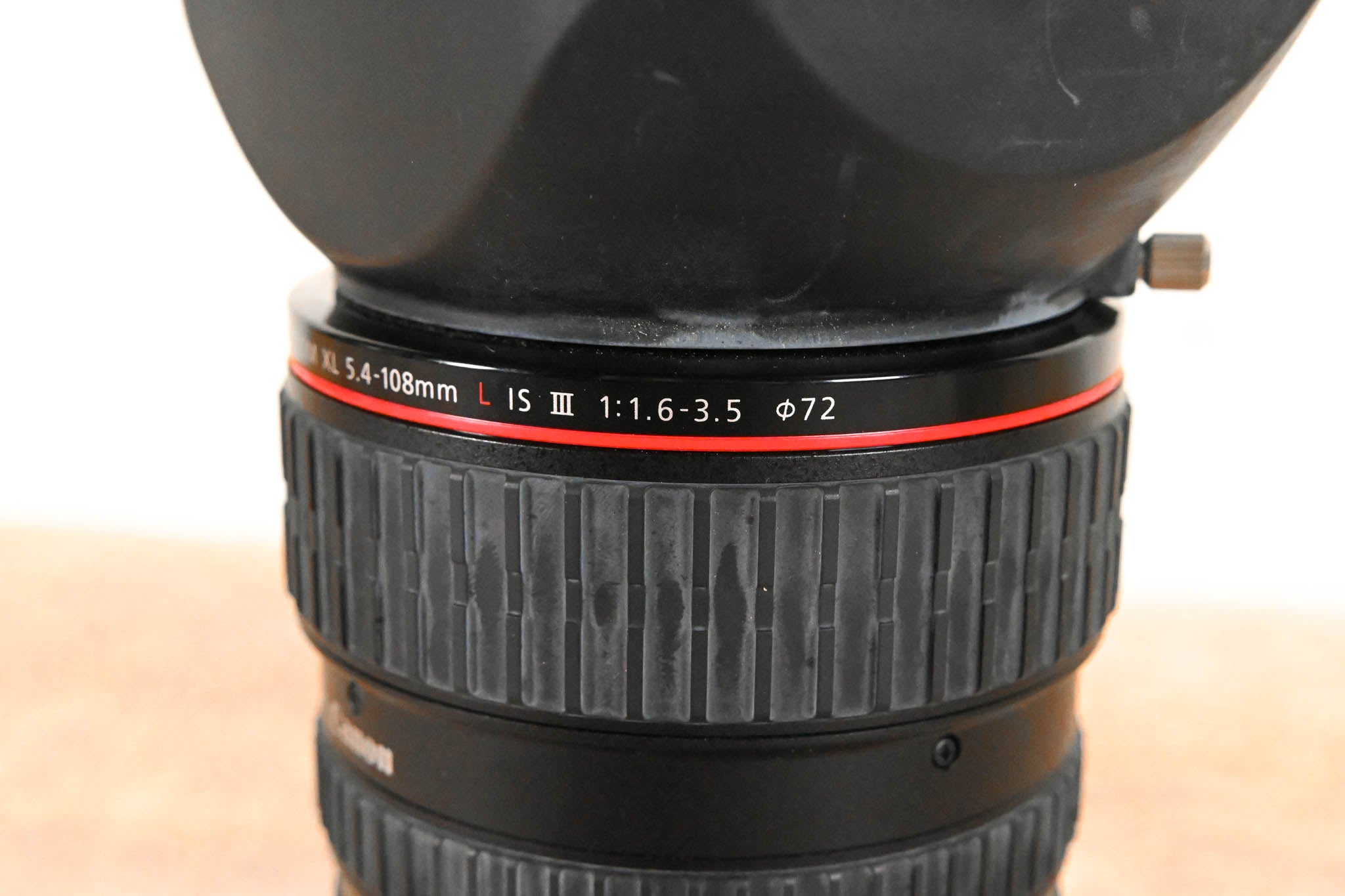 Canon HD Video Lens 20x Zoom XL 5.4-108mm L IS III 1:1.6-3.5