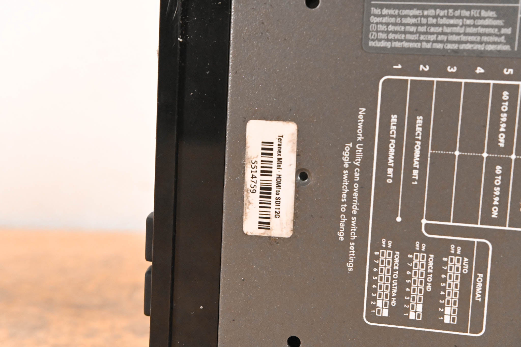 Blackmagic Design Teranex Mini HDMI to SDI 12G w/ Smart Panel