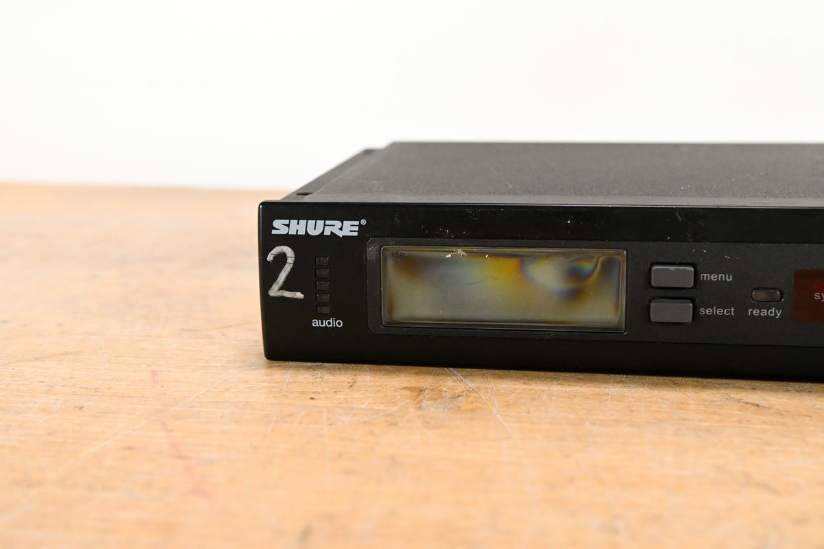 Shure SLX4 Wireless Receiver - H5 Band: 518-542 MHz (NO POWER SUPPLY)