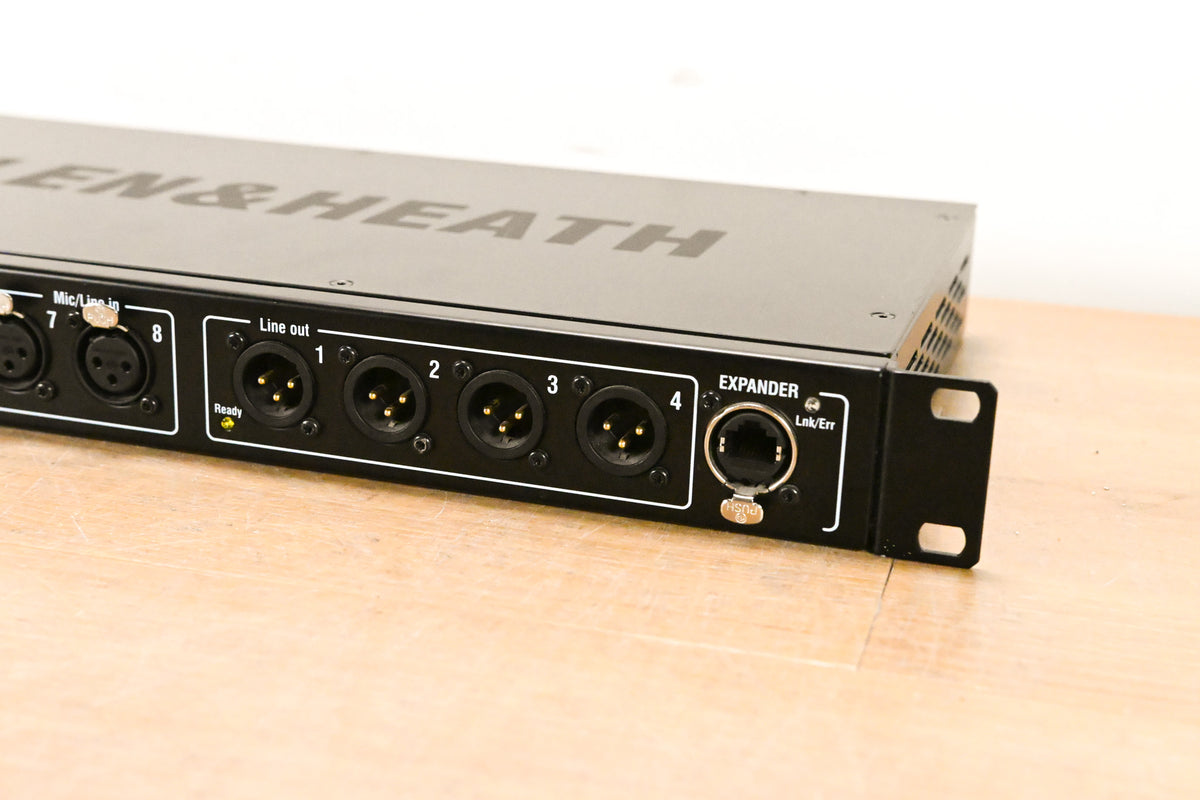 Allen & Heath AR84 8in / 4out Expansion AudioRack for GLD and Qu Mixers