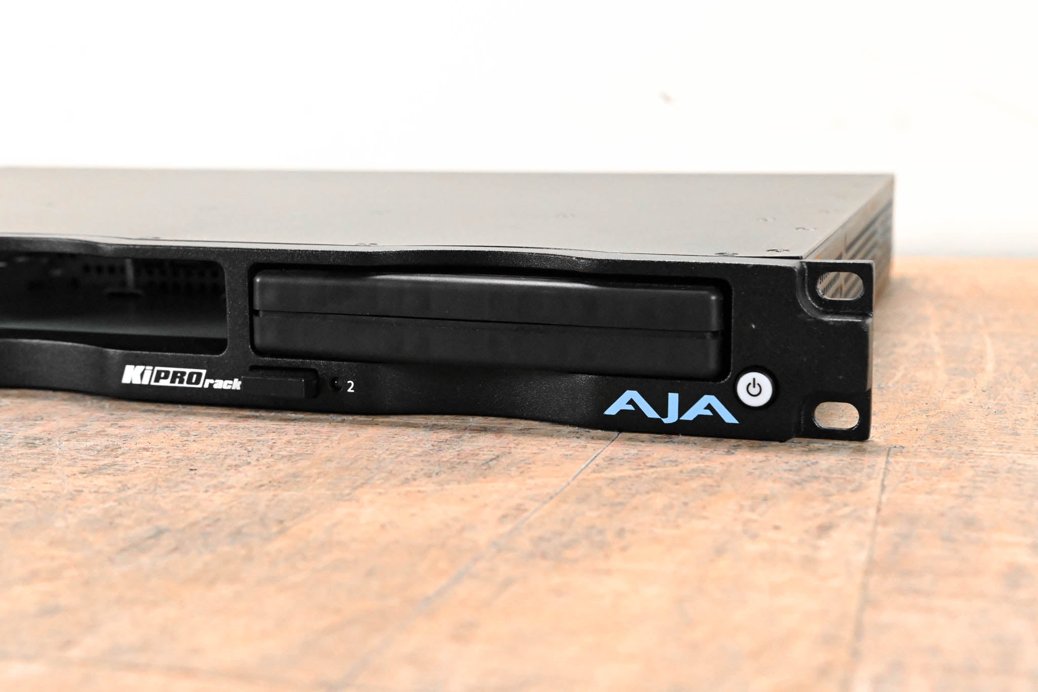AJA Ki Pro Rack Video Recorder and Player with one 256GB KiStor Module