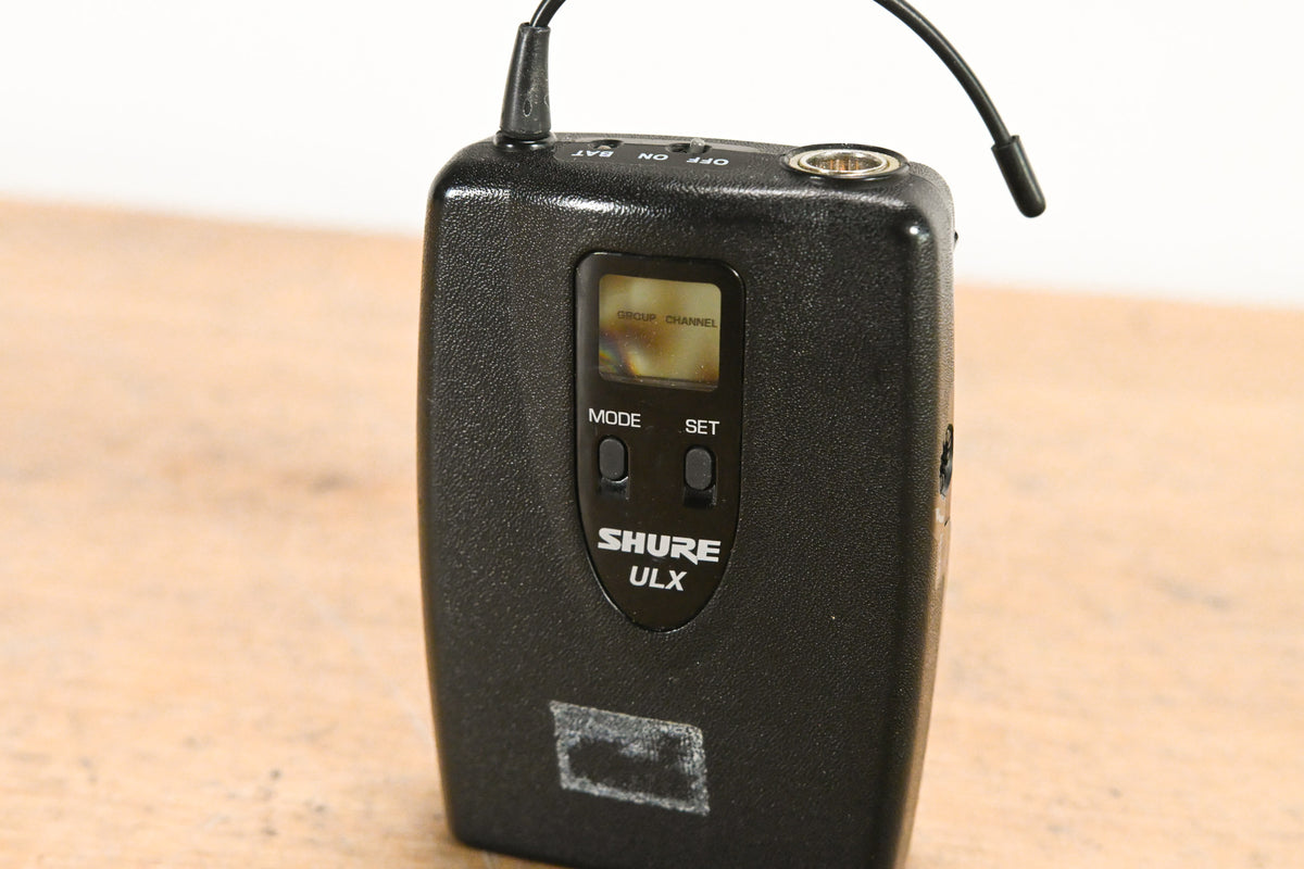 Shure ULXP14 Bodypack Wireless System J1 Band 554-590MHz NO POWER SUPPLY