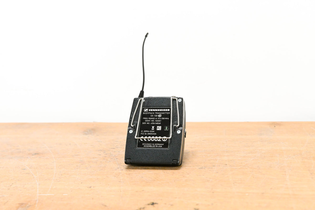 Sennheiser ew 100 G3 Bodypack Transmitter/Receiver A Range: 516-558 MHz