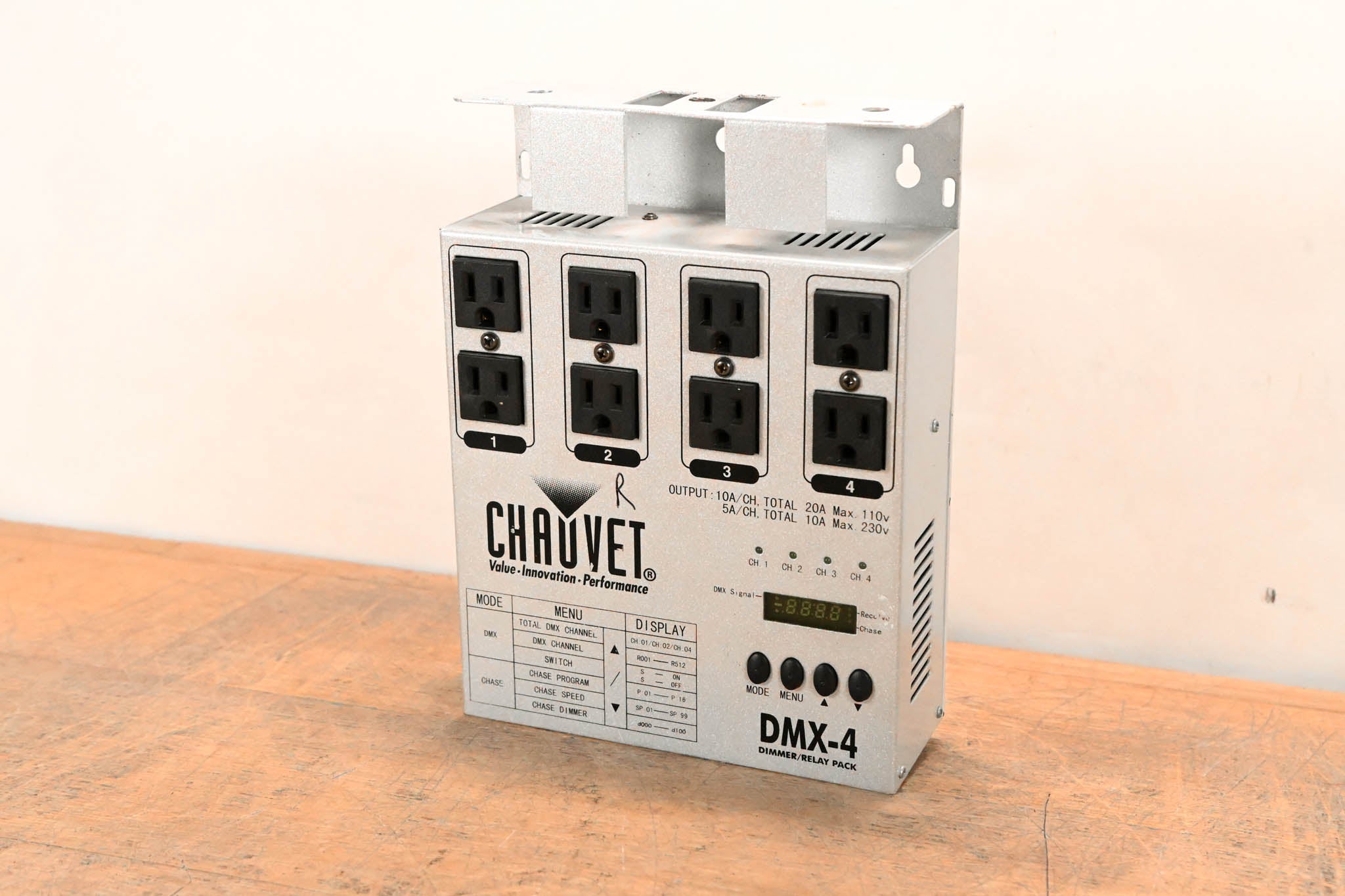 Chauvet DMX-4 4-Channel DMX Dimmer/Relay Pack