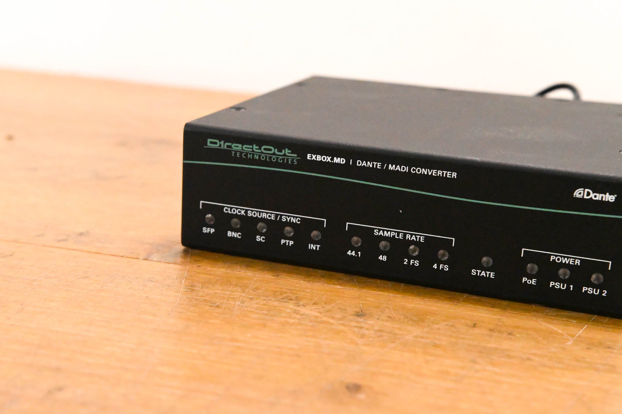 DirectOut EXBOX.MD Dante / MADI Converter
