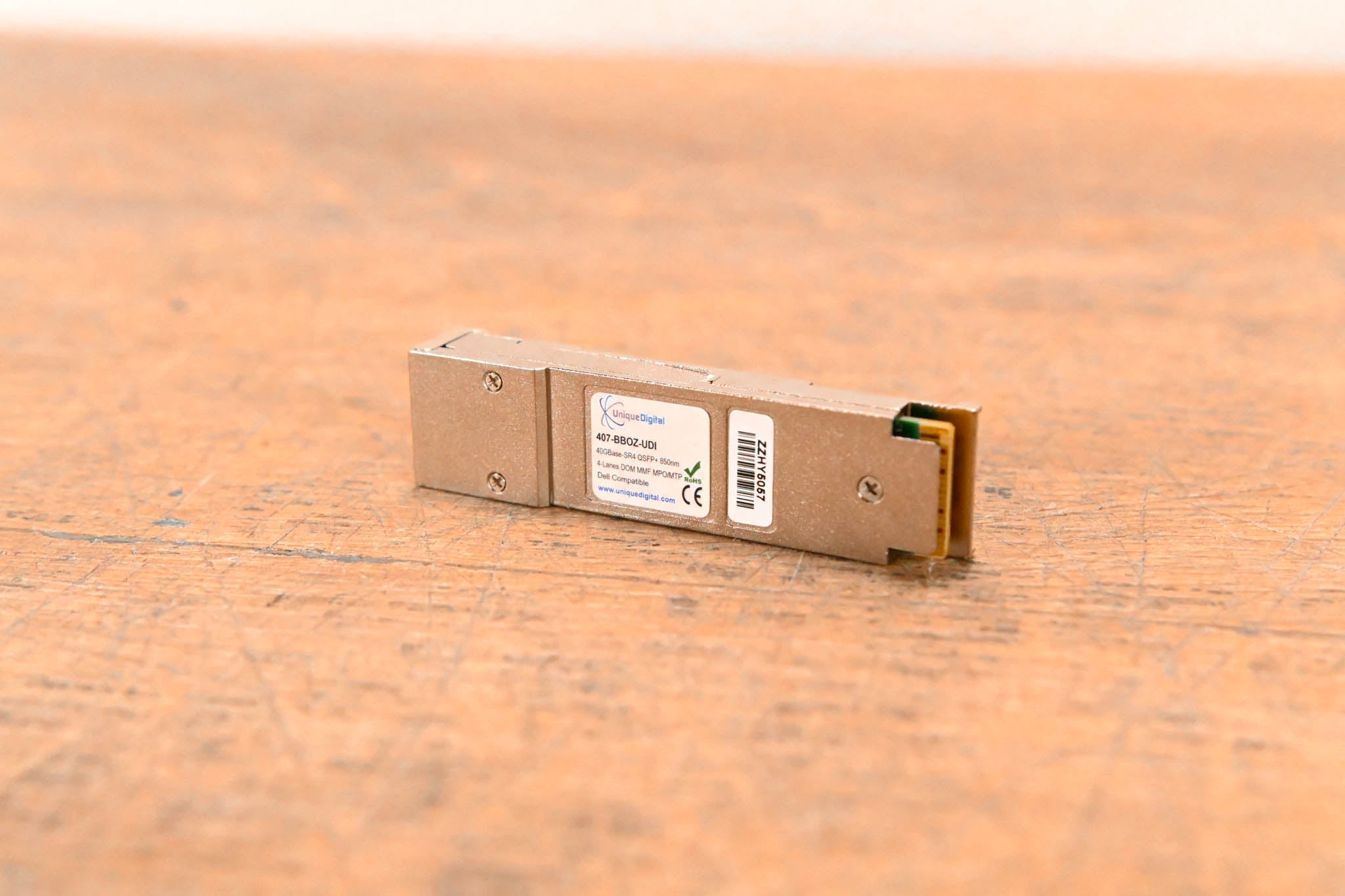 Unique Digital 407-BBOZ-UDI 40G SR4 QSFP+ Transceiver (850 nm, DOM, MPO)