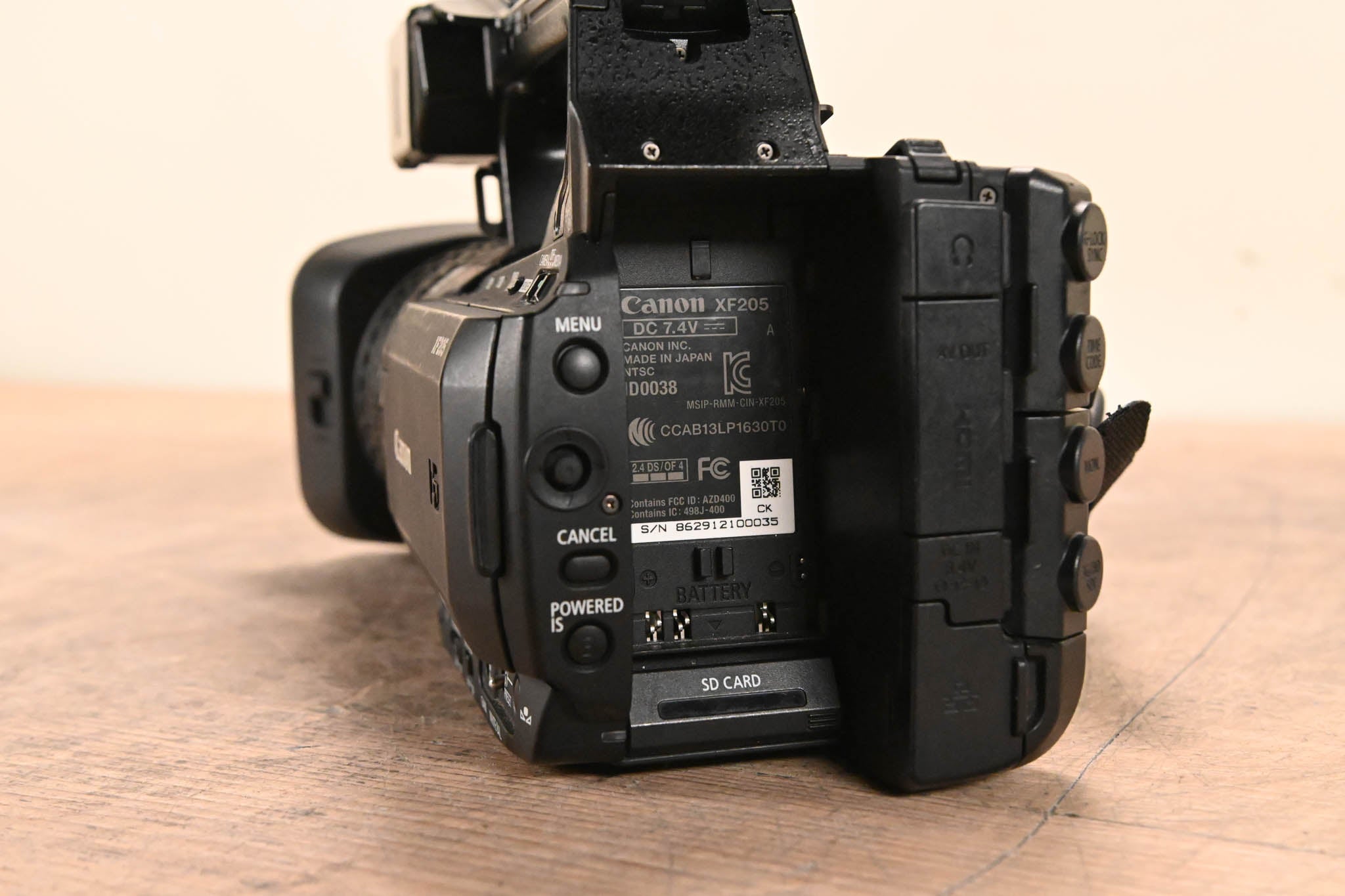 Canon XF205 HD Camcorder