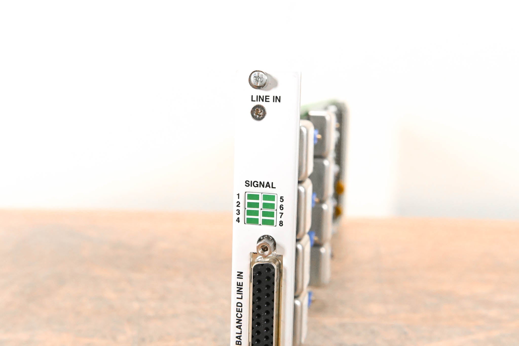 Studer 8-Channel Analog Line In Card for D21m & D23m Modular I/O Systems