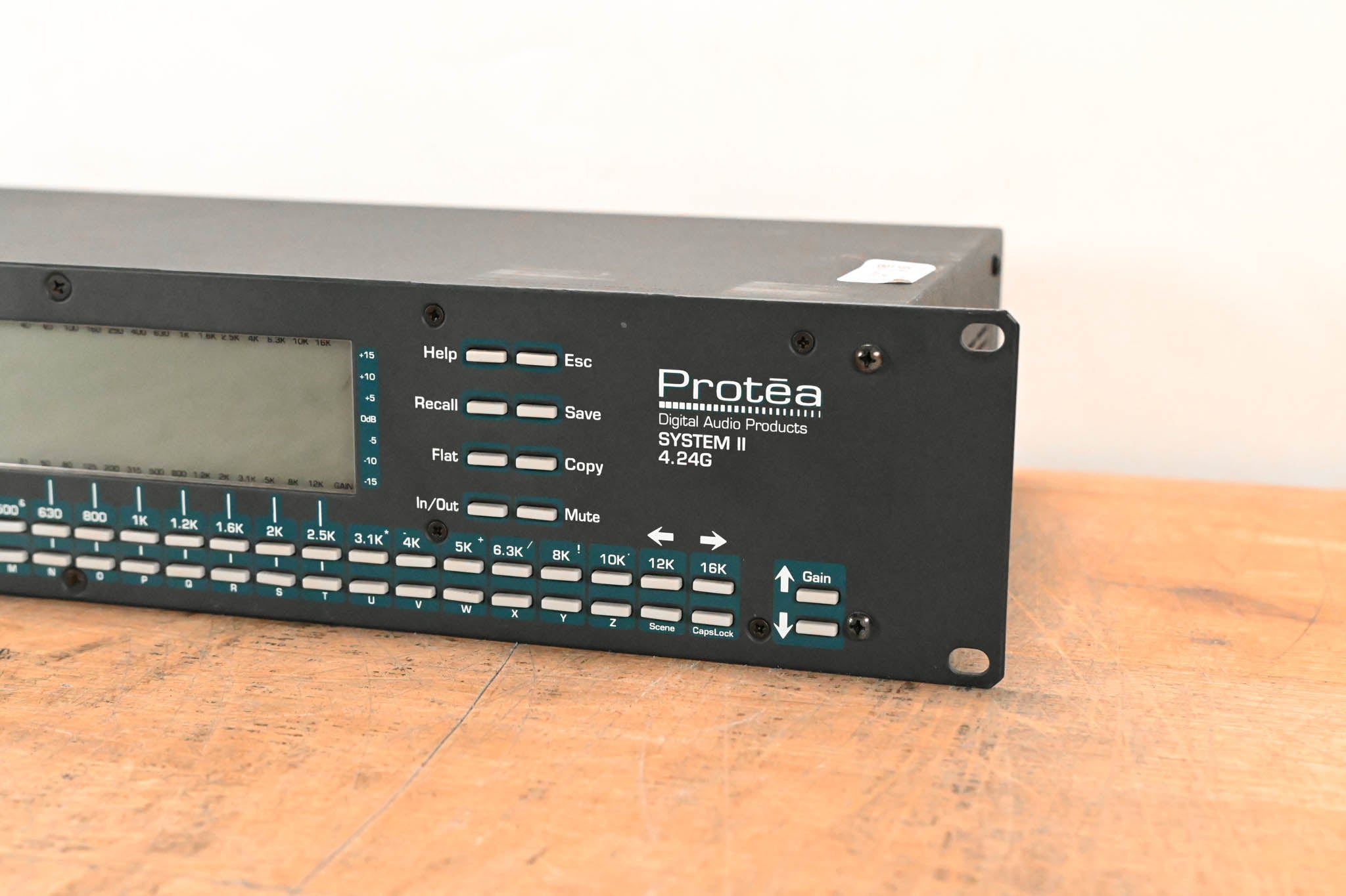 Ashly Protea System II 4.24G 4-Channel Digital Graphic Equalizer