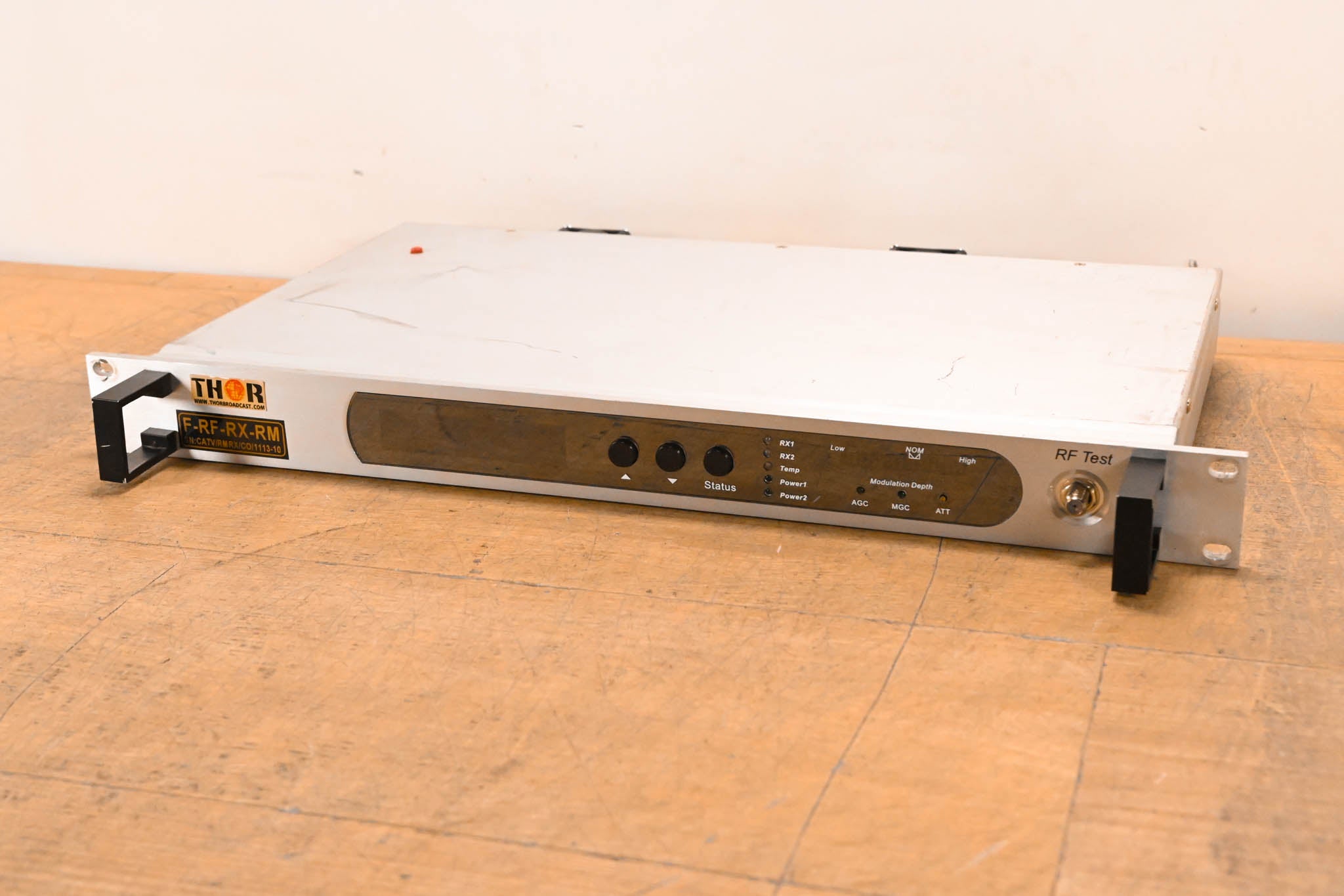 Thor Broadcast F-RF-RX-RM 1RU Fiber RF Receiver