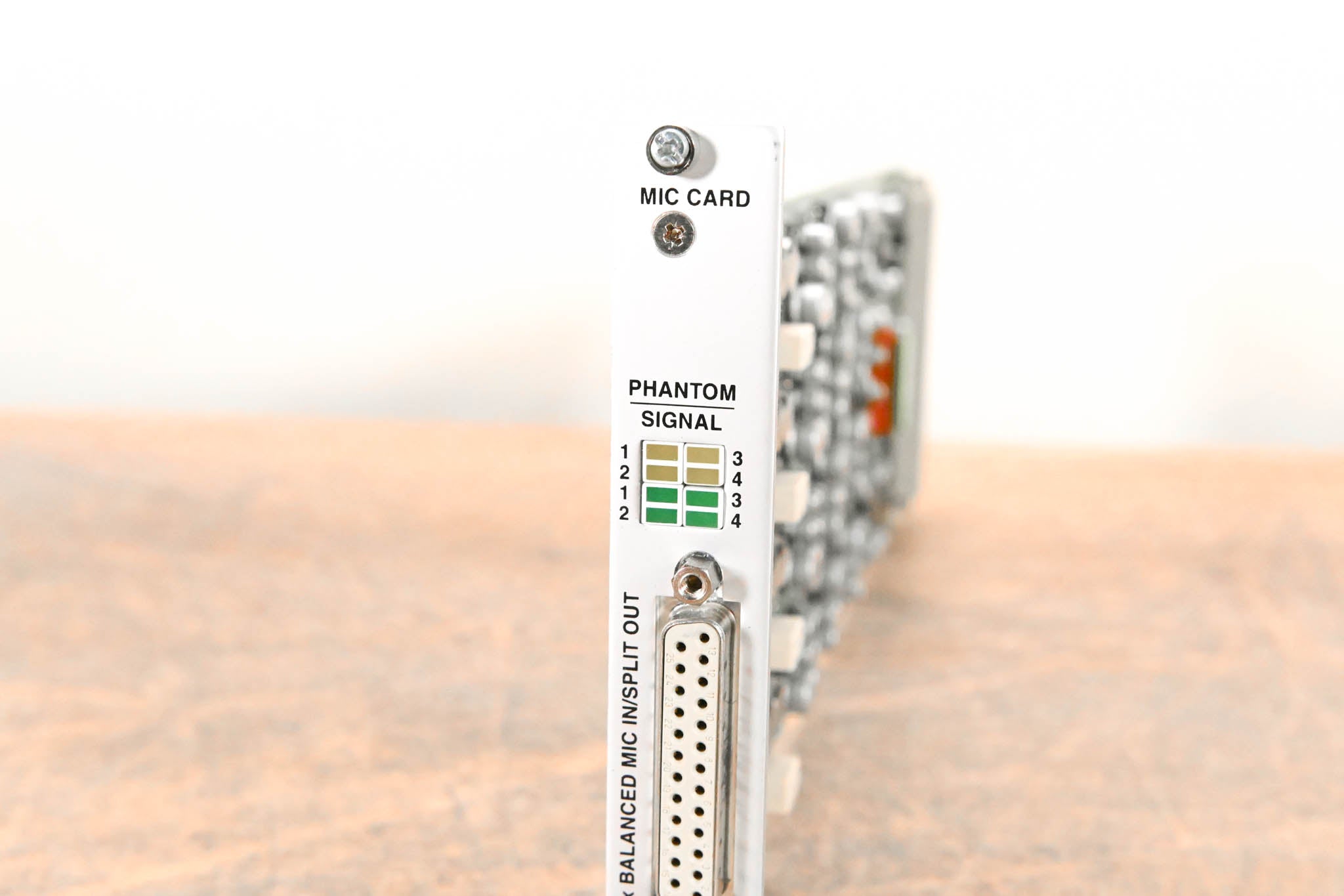 Studer Mic/Line In Card for D21m Modular I/O System