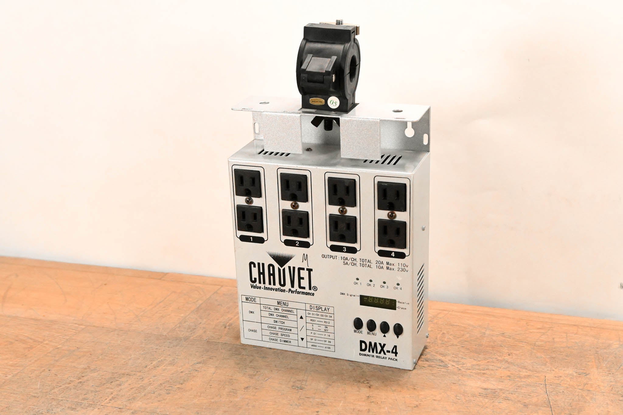 Chauvet DMX-4 4-Channel DMX Dimmer/Relay Pack