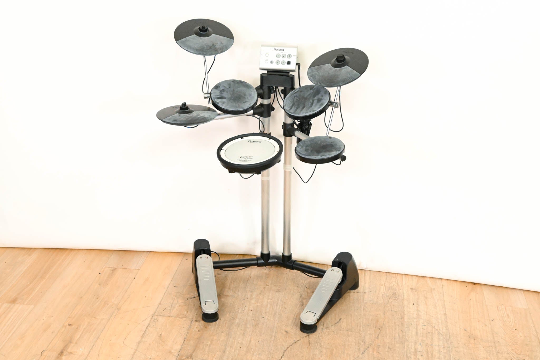 Roland HD-1 V-Drums Lite Electronic Drum Kit w/ Drum Module & Cables