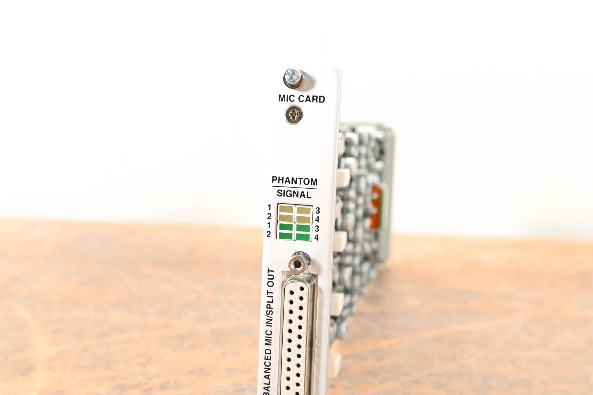 Studer Mic/Line In Card for D21m Modular I/O System