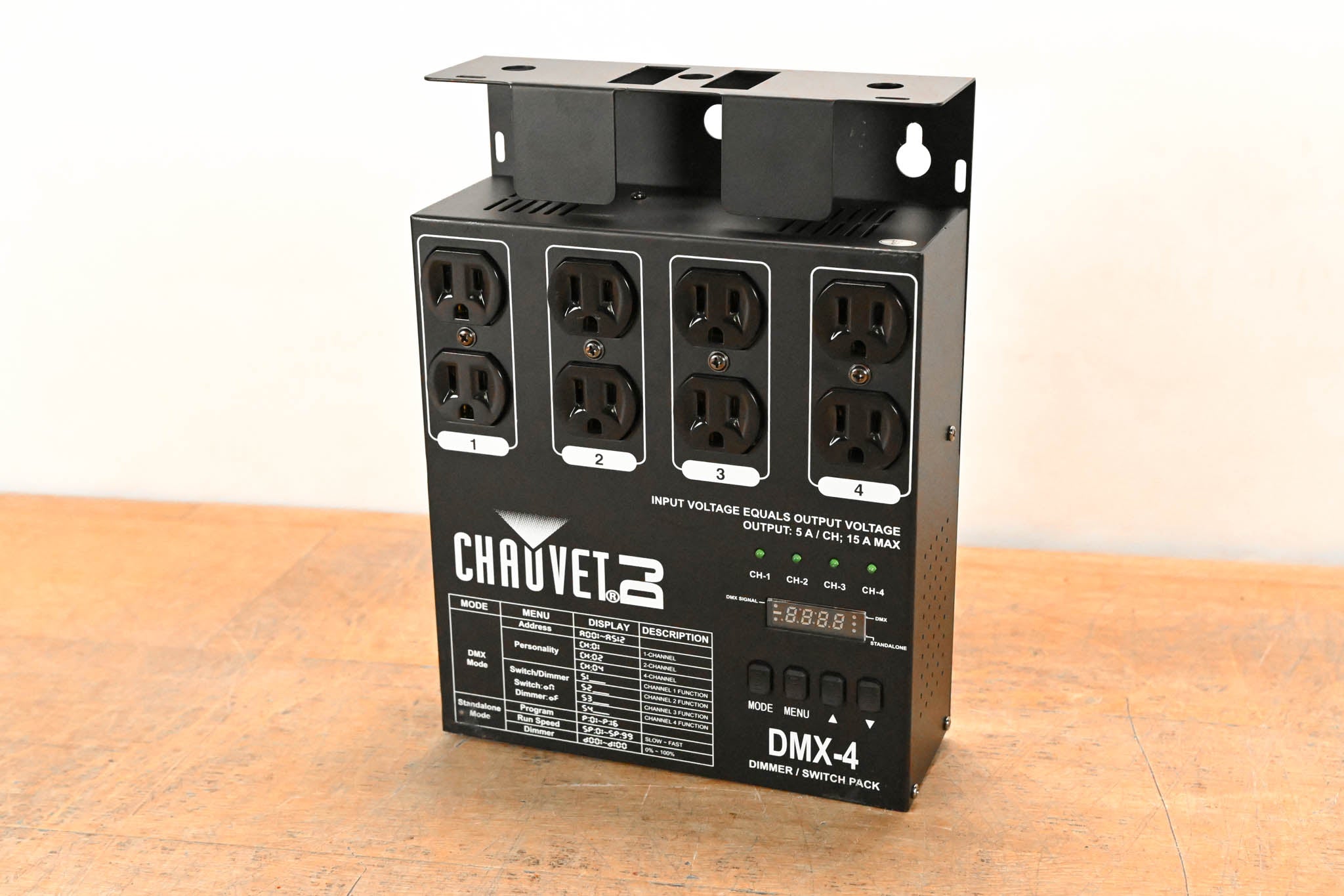 Chauvet DMX-4 4-Channel DMX Dimmer/Relay Pack