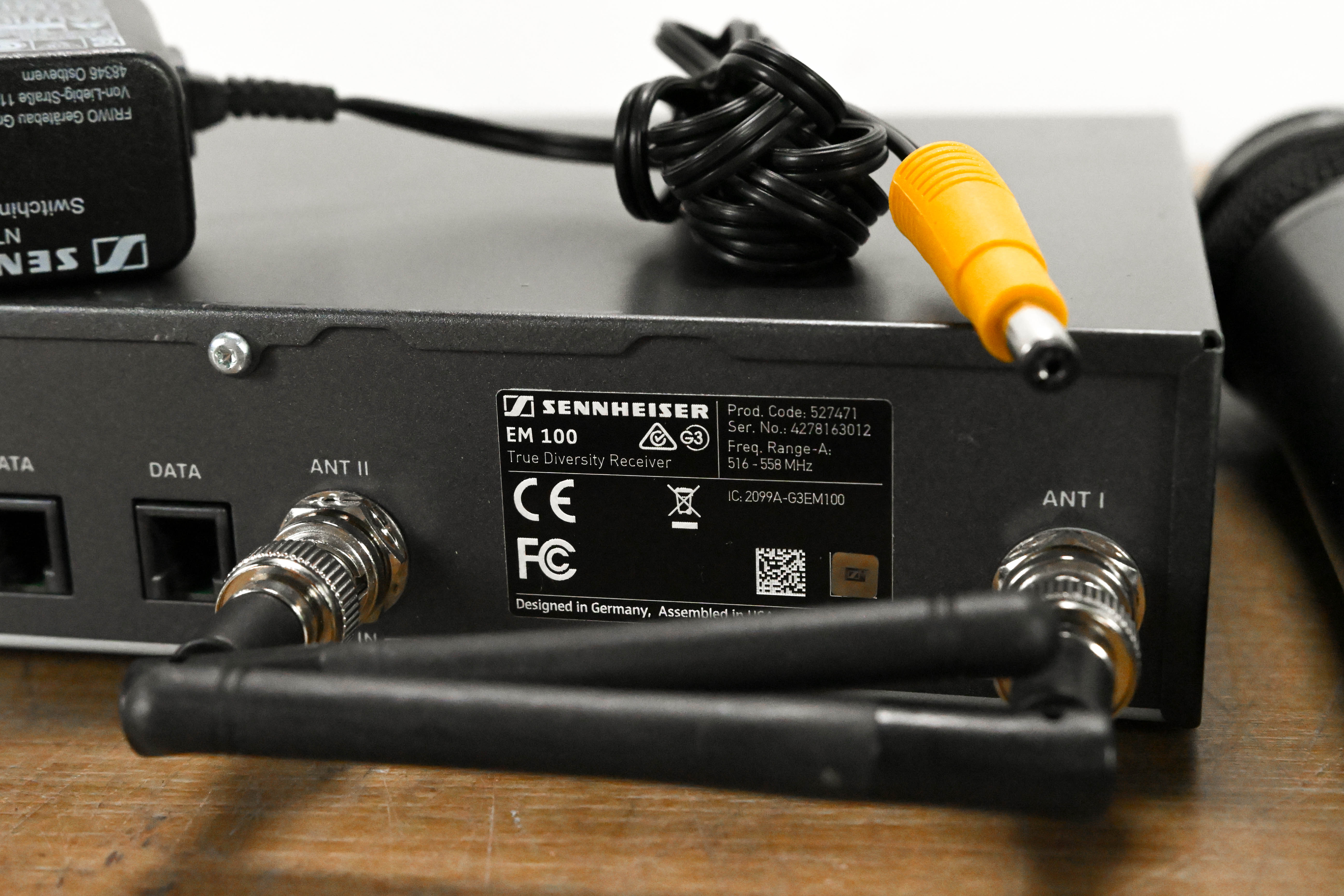 Sennheiser ew 100 G3 Handheld Wireless System - A Range: 516-558 MHz