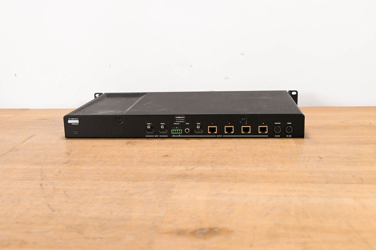 Atlona AT-HDCAT-4 2x4 HDBaseT HDMI Distribution Amp (NO POWER SUPPLY)