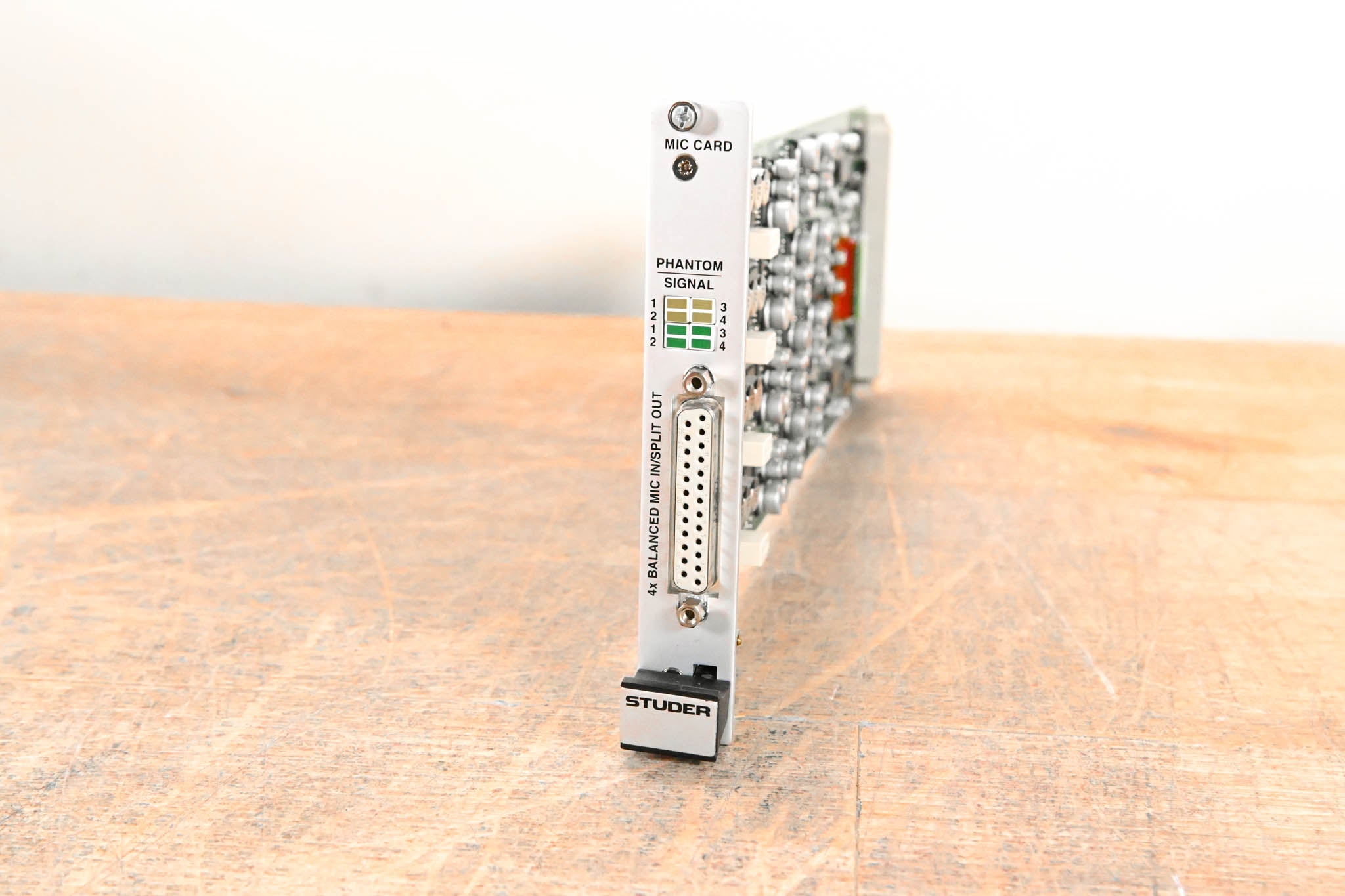 Studer Mic/Line In Card for D21m Modular I/O System