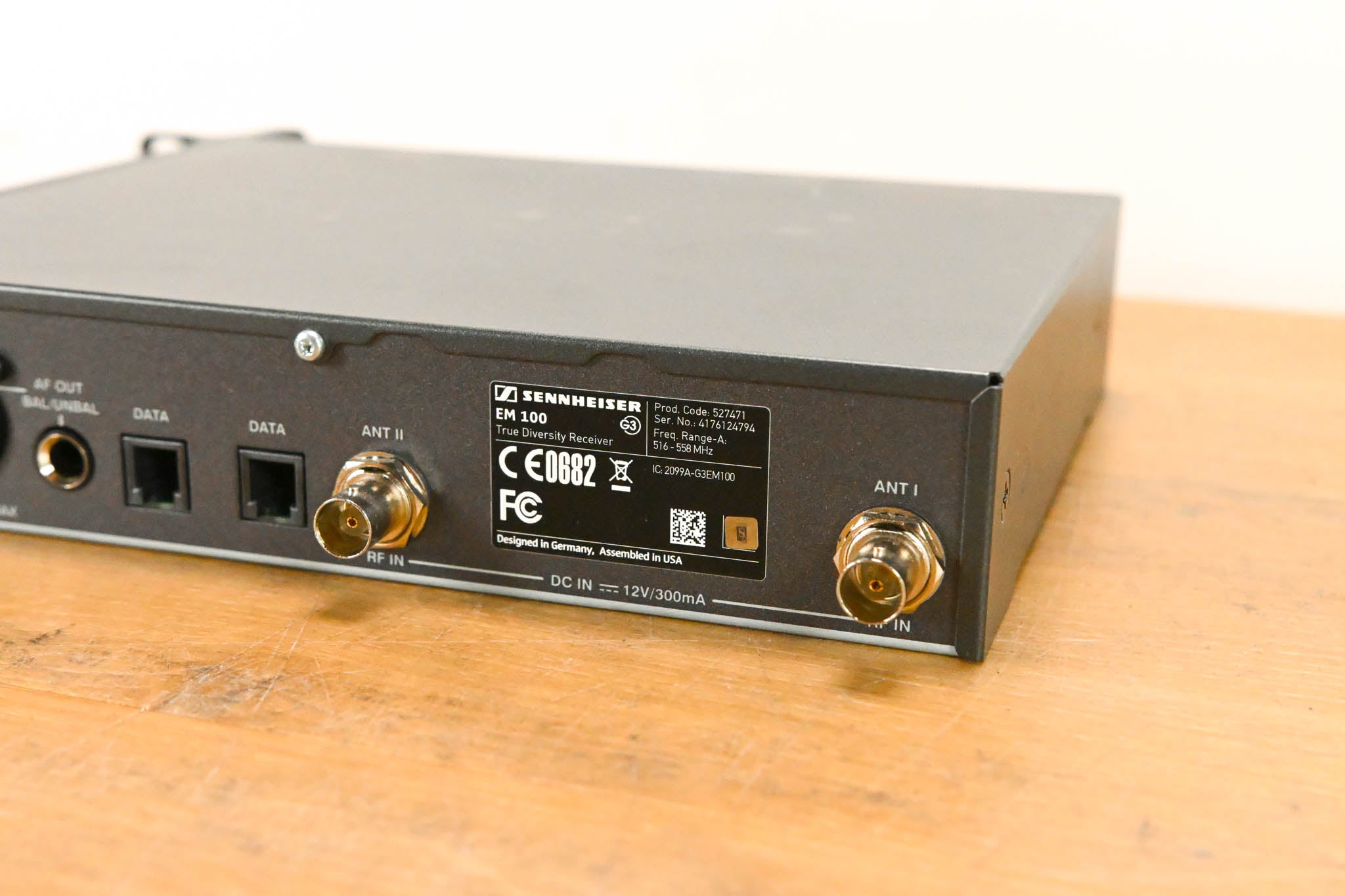 Sennheiser ew 100 G3 Bodypack Wireless System - A Range NO POWER SUPPLY