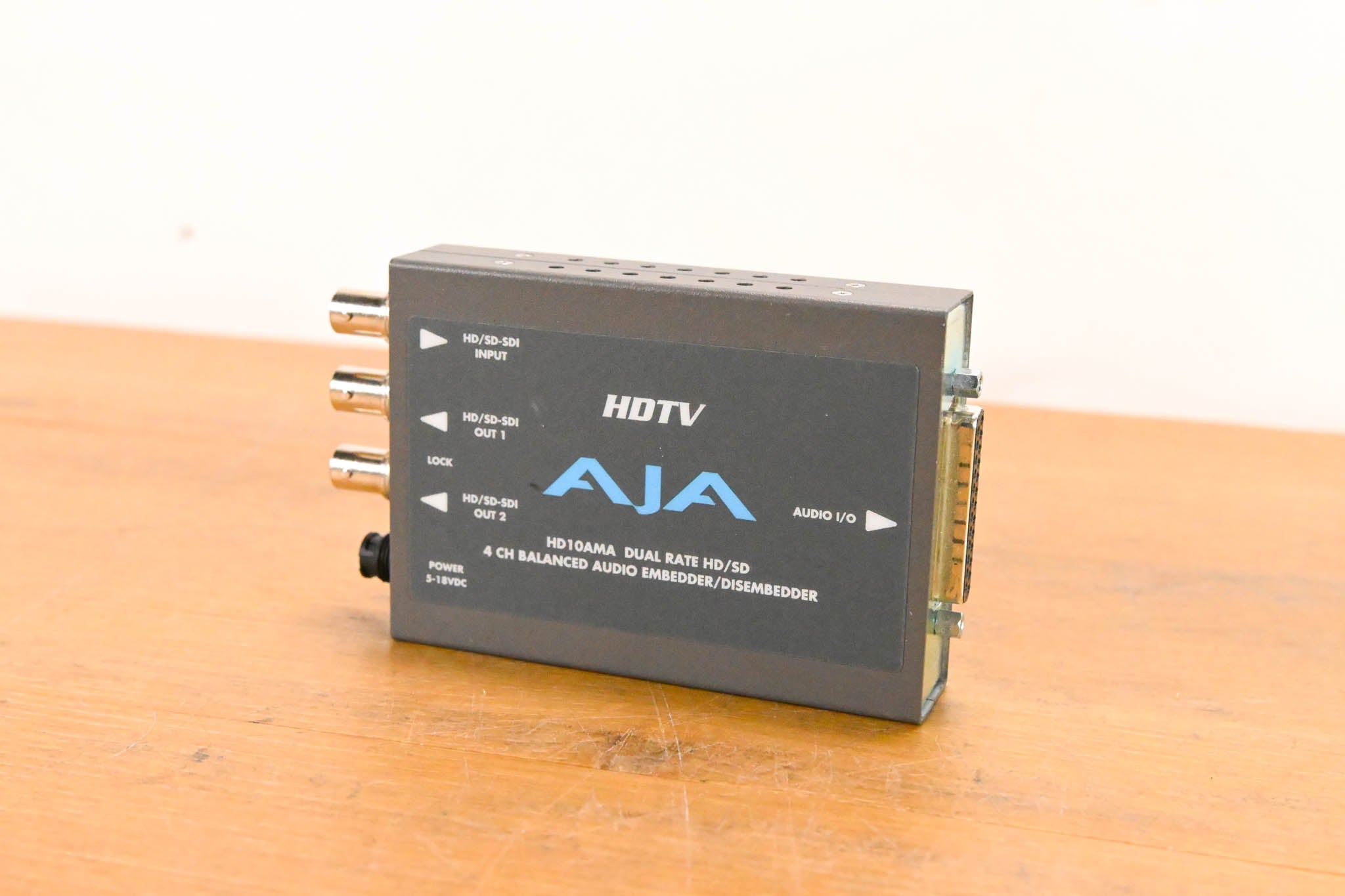 AJA HD10AMA 4-Channel Analog Audio Embedder/Disembedder (NO PSU)