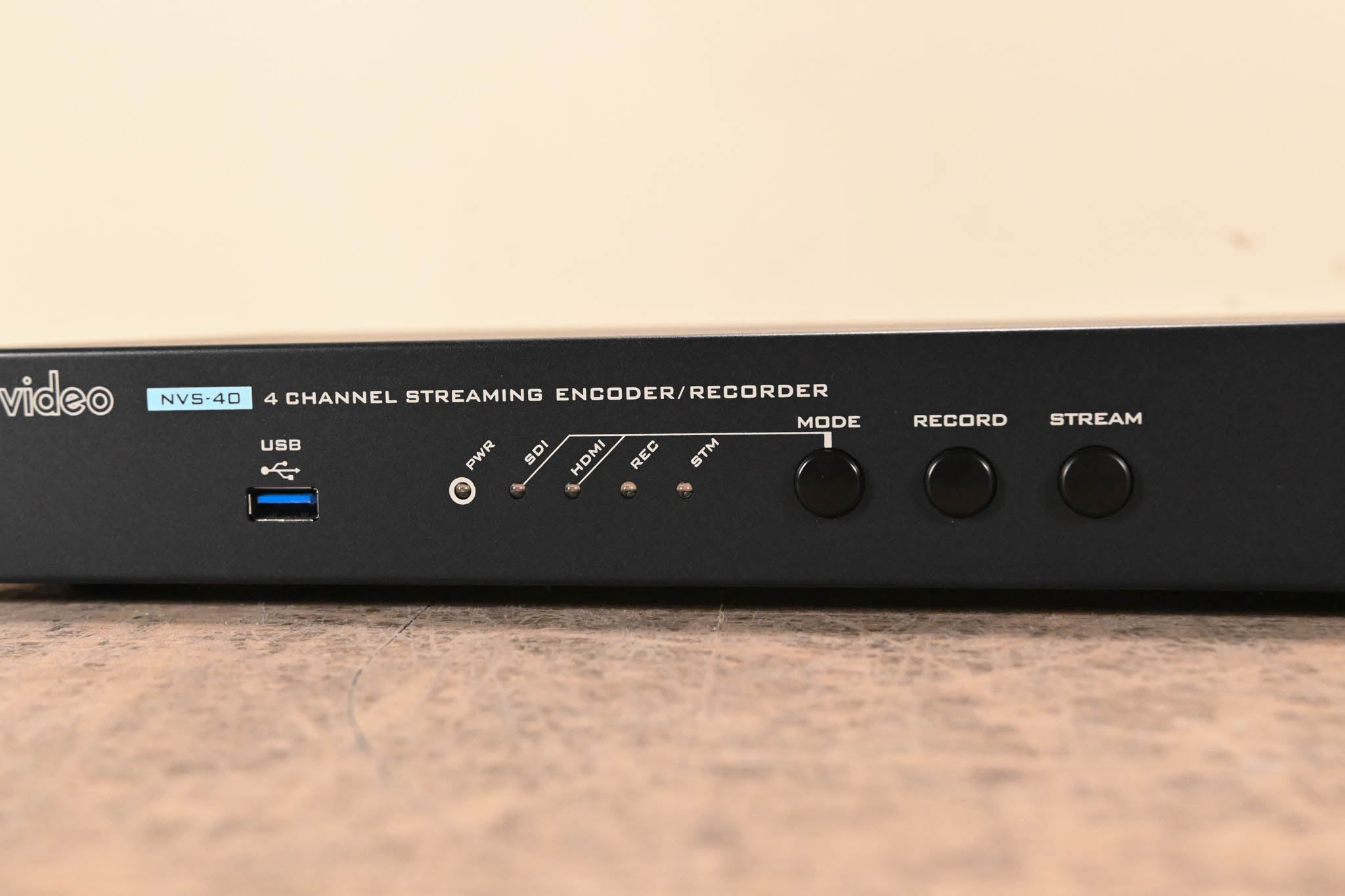 Datavideo NVS-40 4-Channel Streaming Encoder/Recorder (NO POWER SUPPLY)