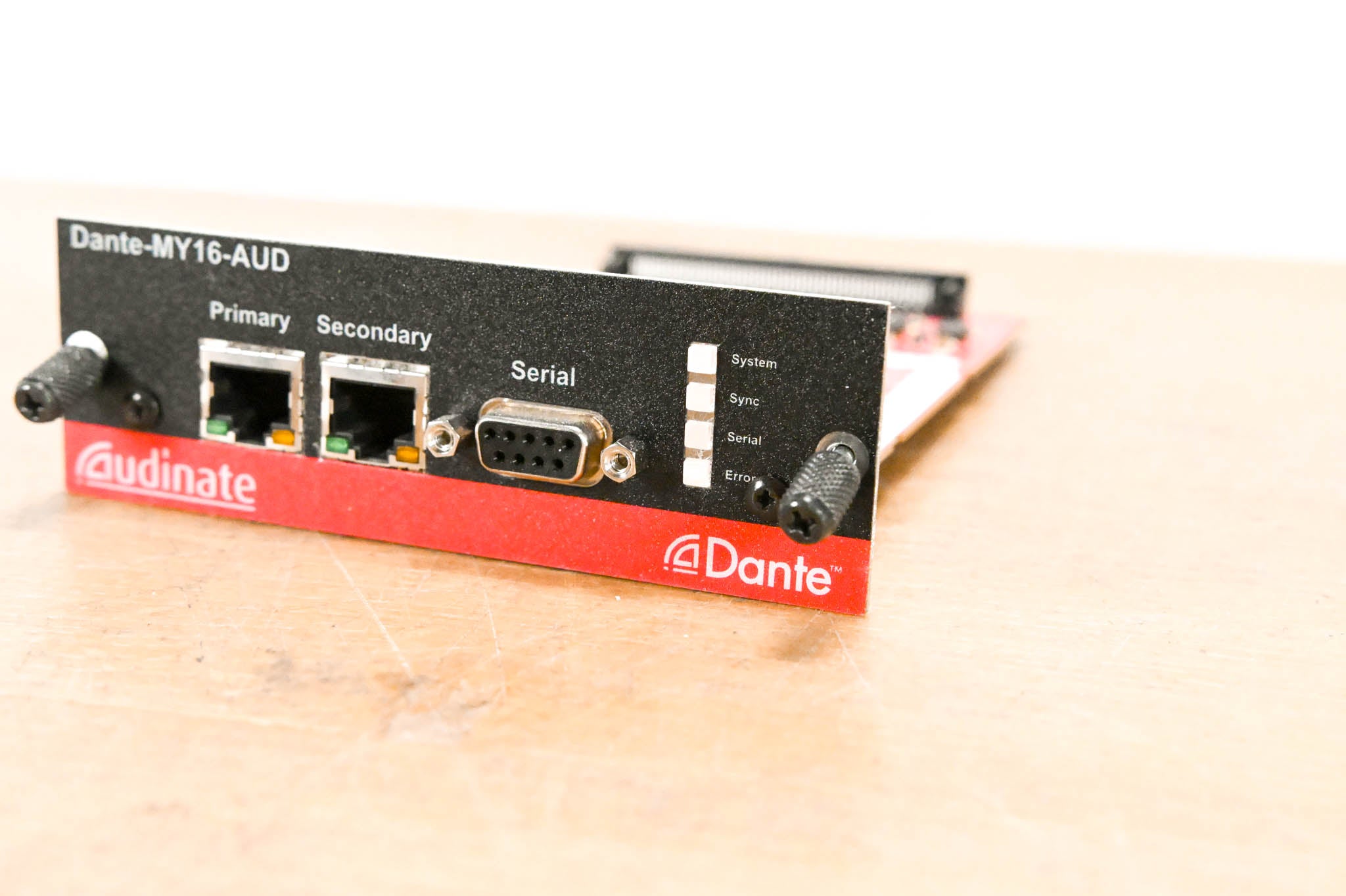 Audinate Dante-MY16-AUD 16-Channel Dante Network I/O Card