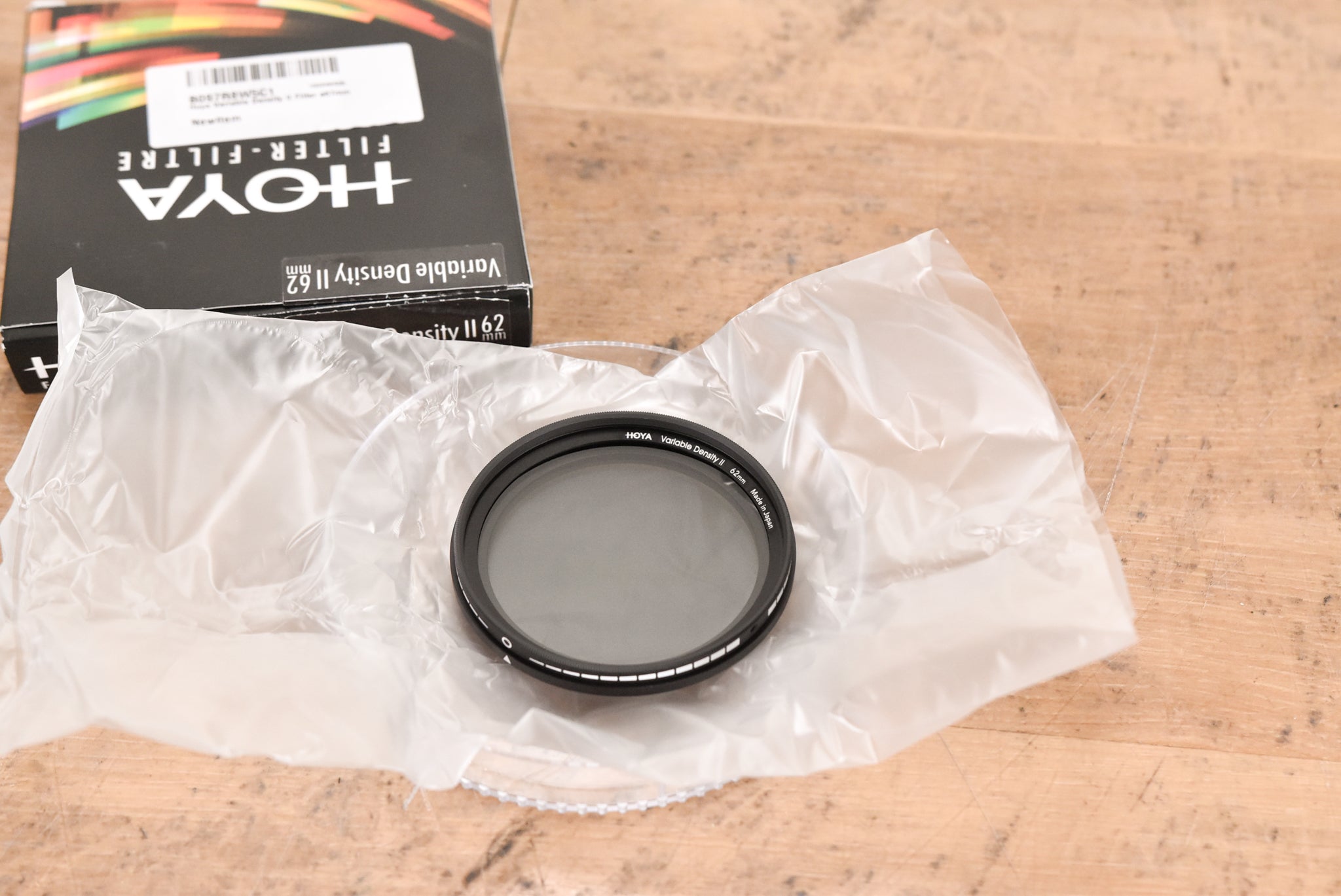 Hoya 62mm Variable Density II Filter