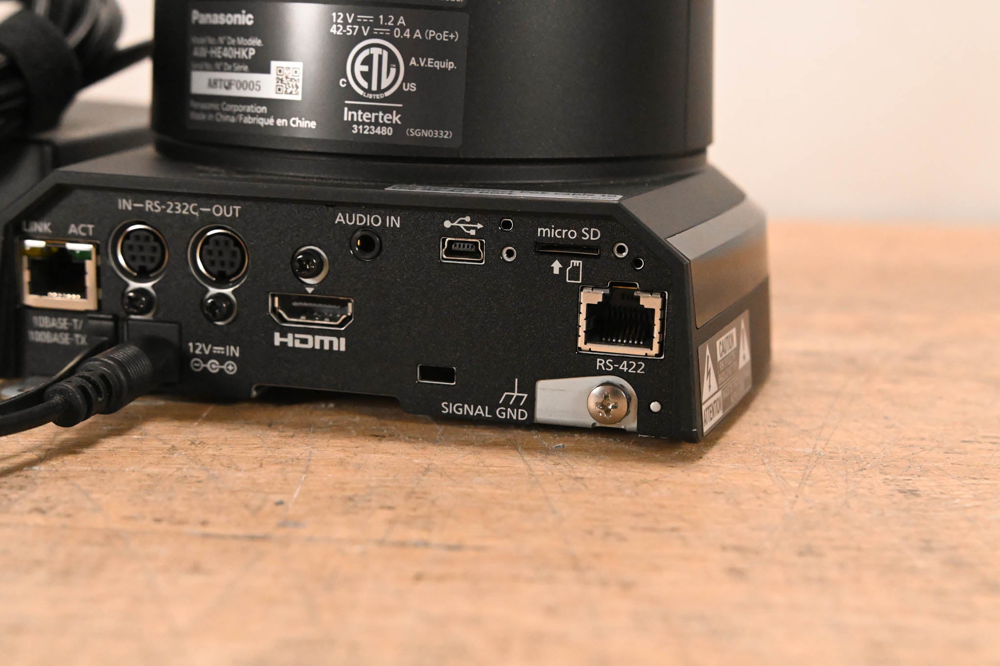 Panasonic AW-HE40HKP PTZ Camera with HDMI Output