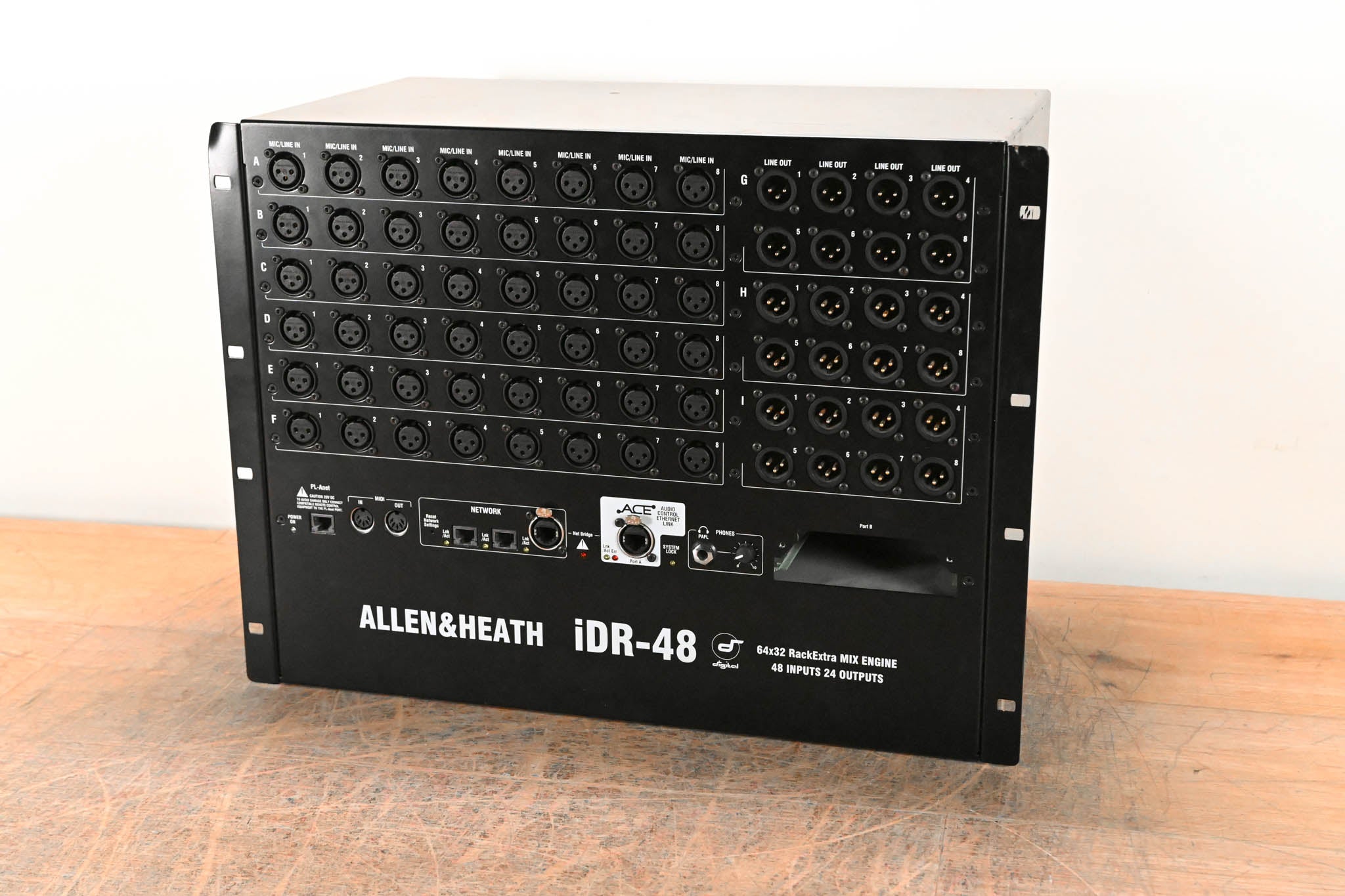 Allen & Heath iDR-48 48-In, 24-Out Audio Stage Box