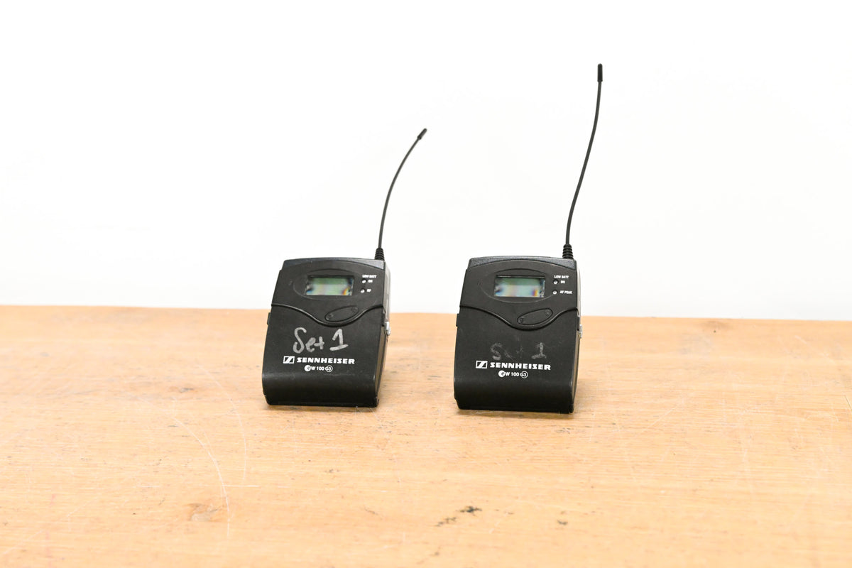 Sennheiser ew 100 G3 Bodypack Transmitter/Receiver A Range: 516-558 MHz