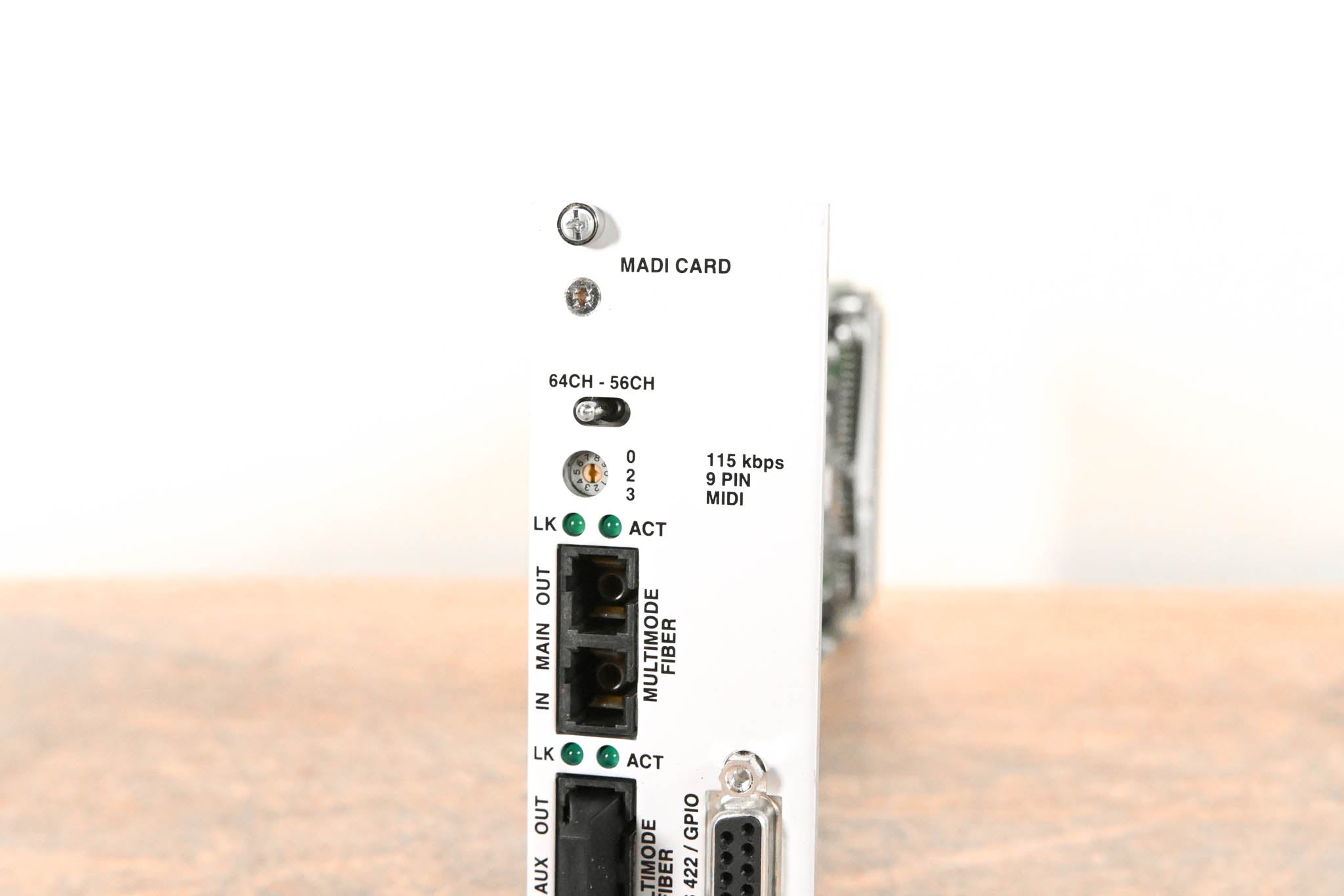 Studer MADI I/O Card for D21m Modular I/O System