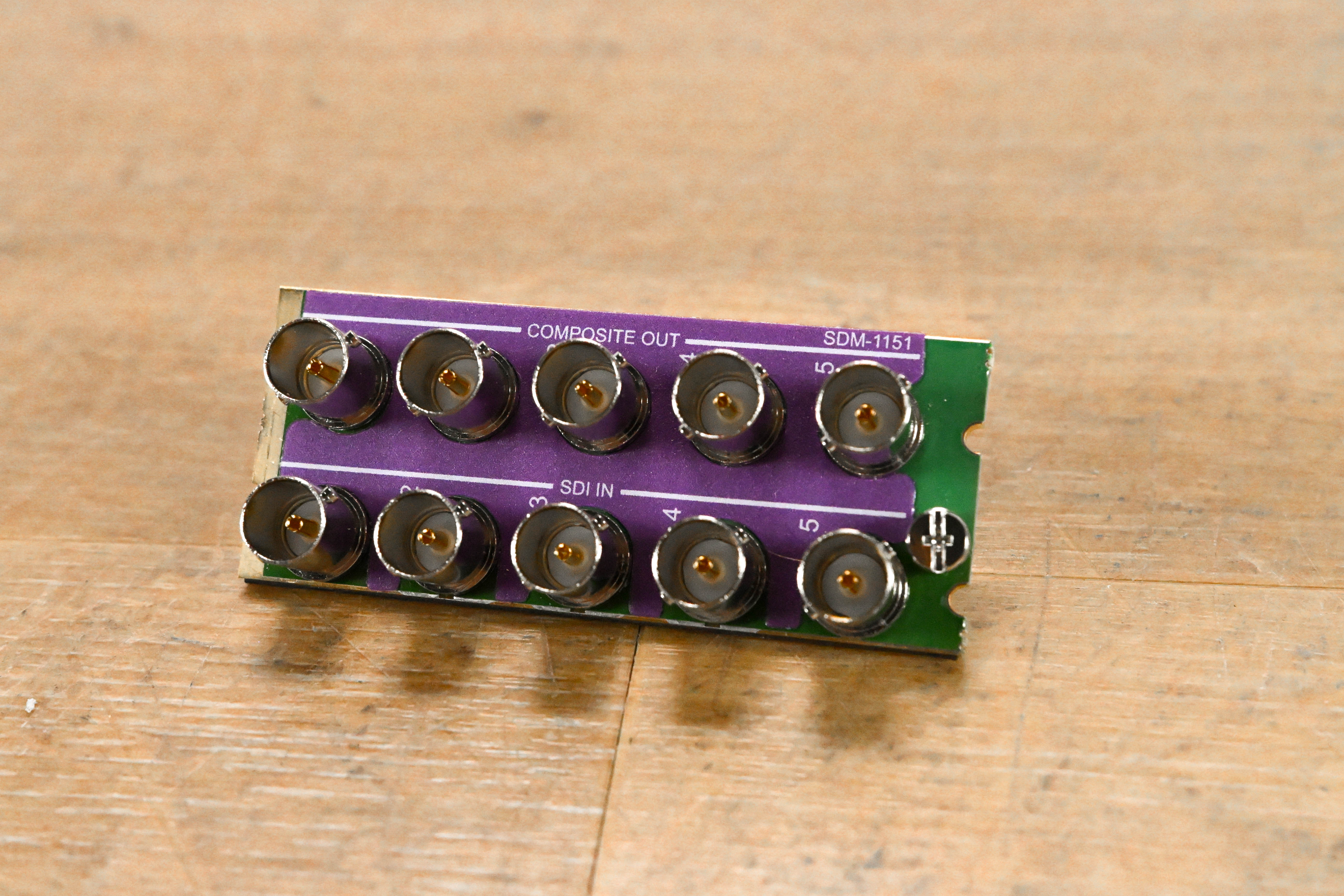 Miranda SDM-1151 Rear I/O Module for Densité Frame