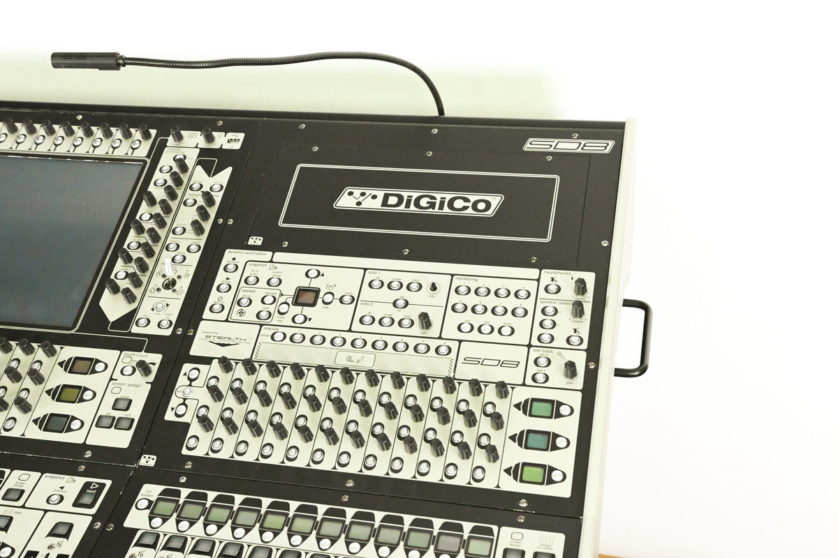 DiGiCo SD8 120-Channel Digital Mixing Console w/ Waves Card