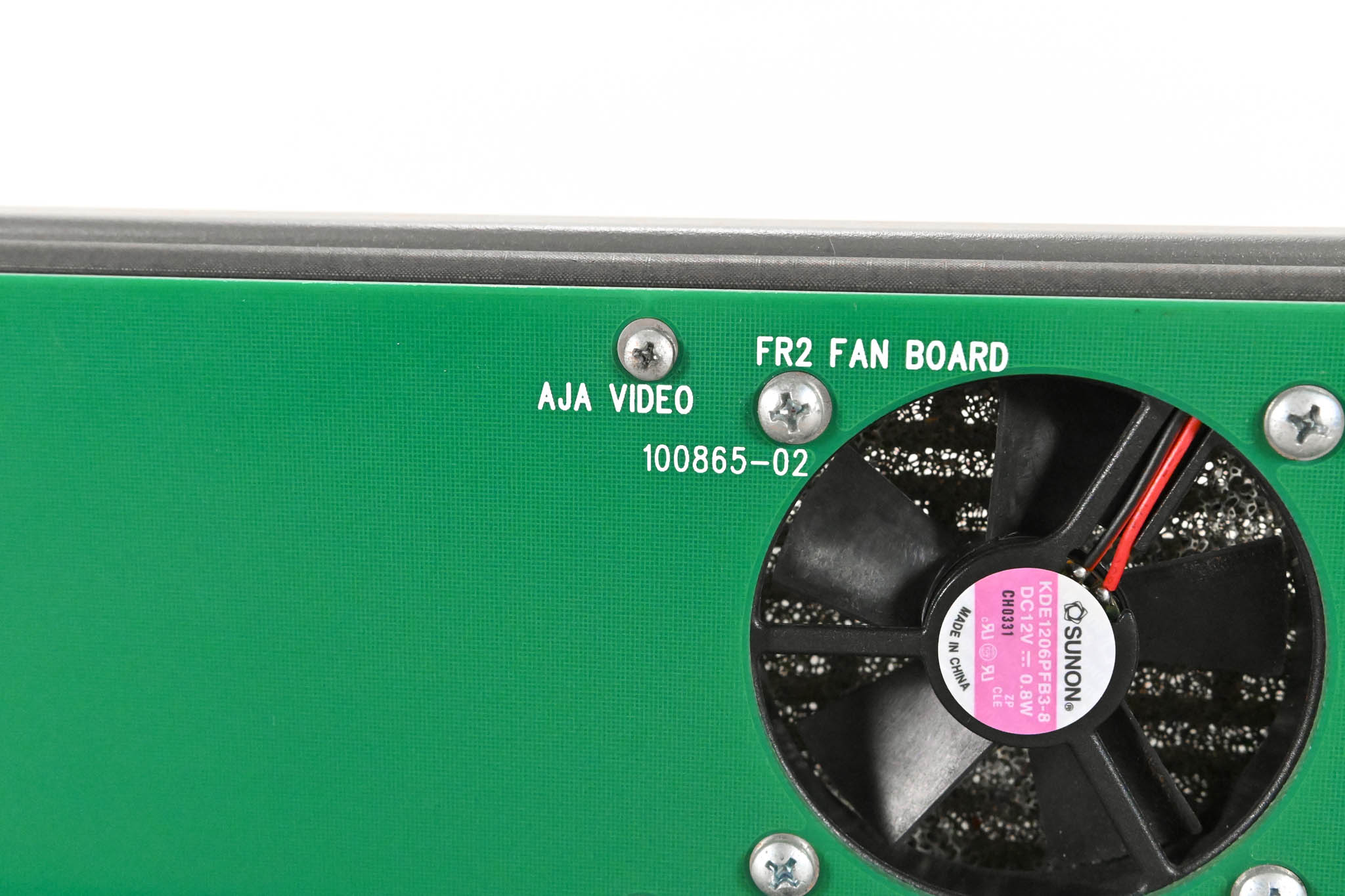 AJA FR2 R-Series 2RU 10-Slot Rackmount Frame with Cards