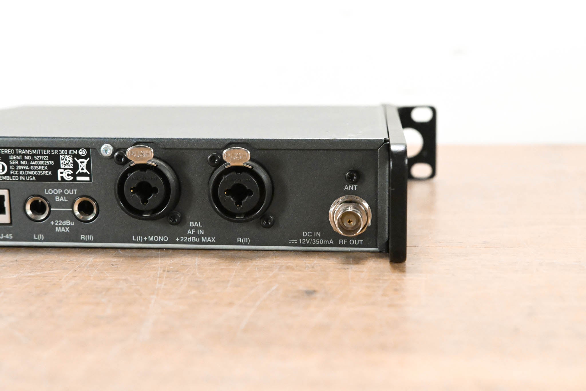 Sennheiser ew 300 IEM G3 Wireless IEM System 566-608 MHz NO POWER SUPPLY