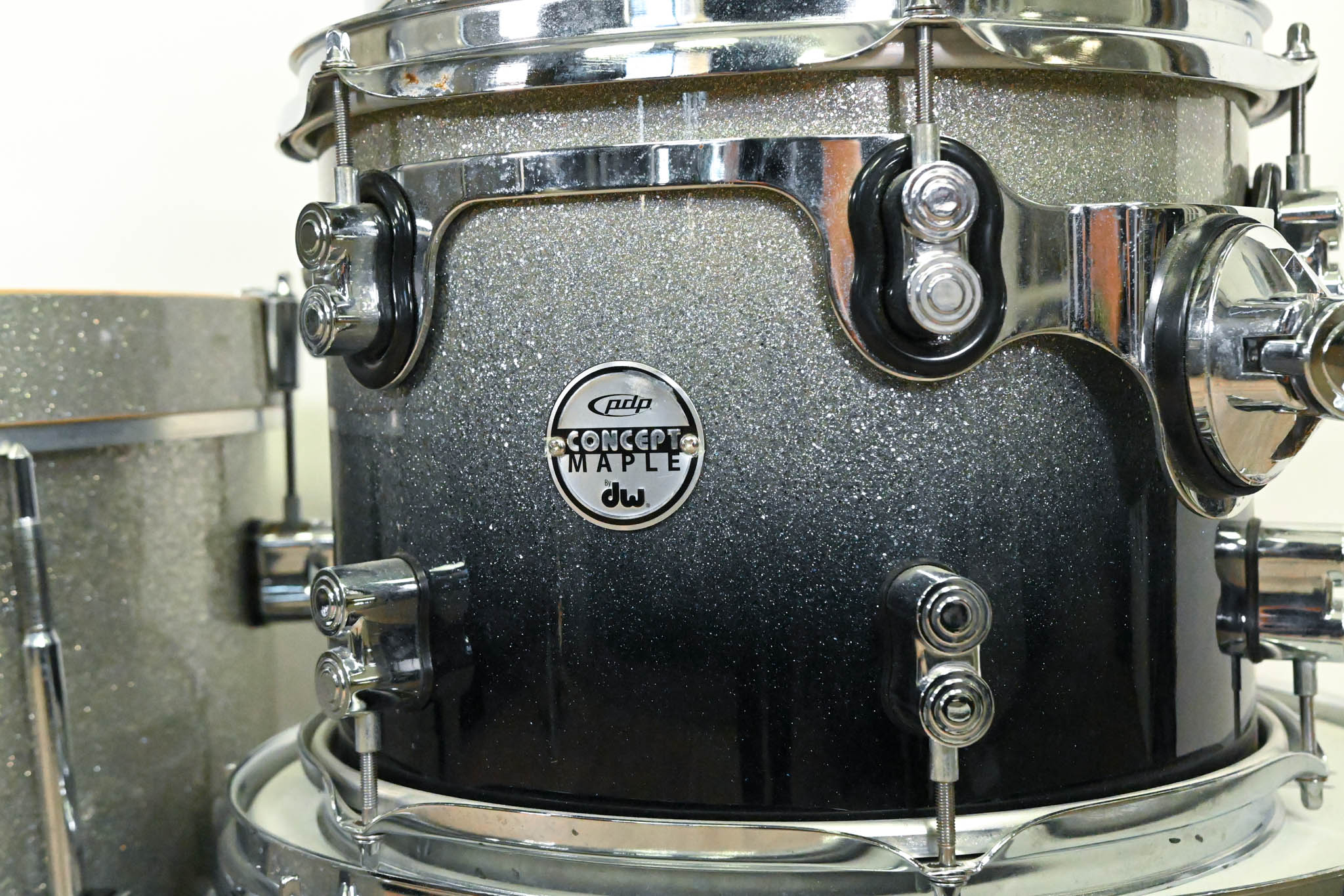 PDP Concept Maple 4 Piece Kit- Black Sparkle
